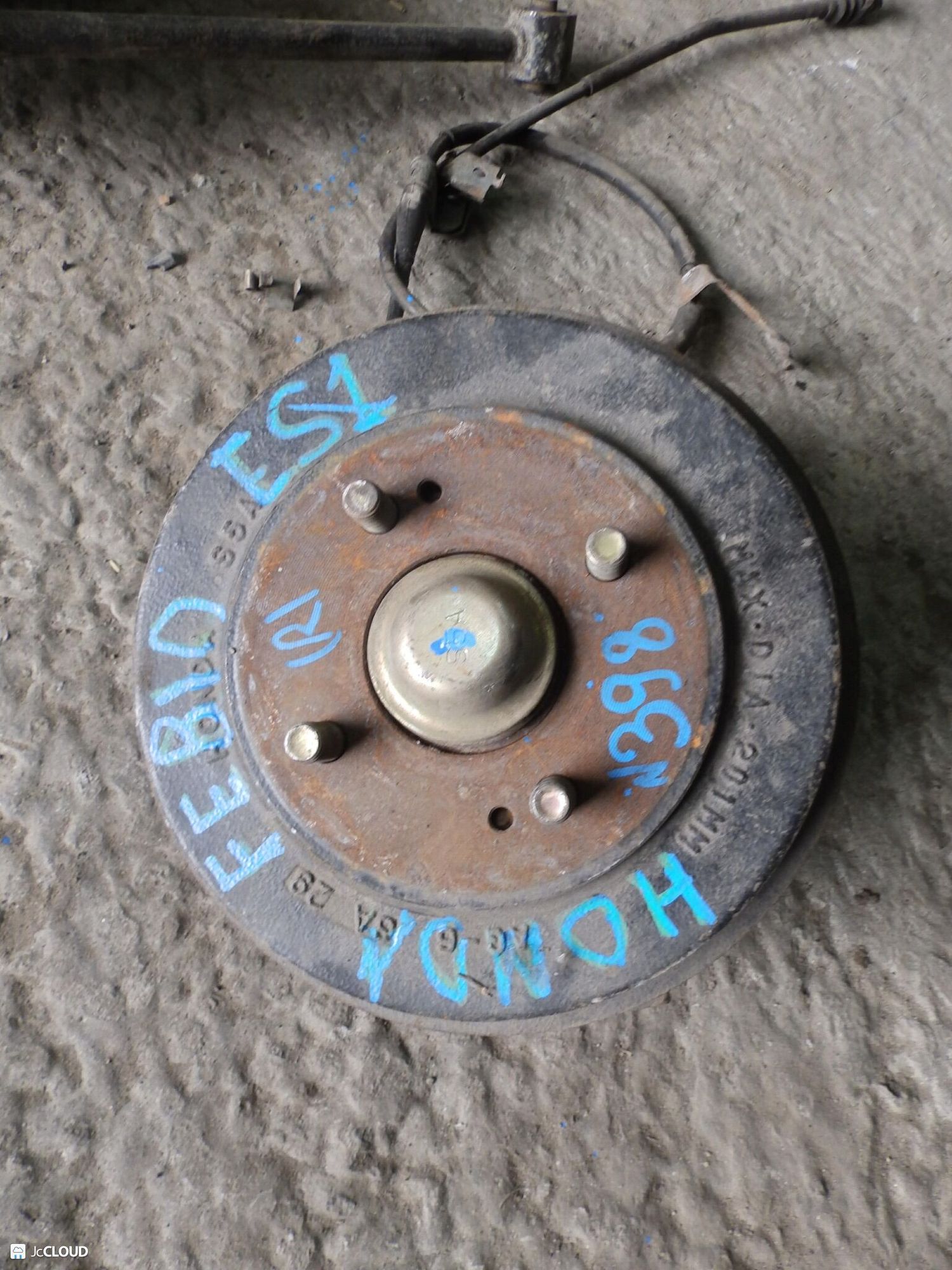 398 ступица зад право HONDA CIVIC ES1, 3500 рублей, Невинномысск