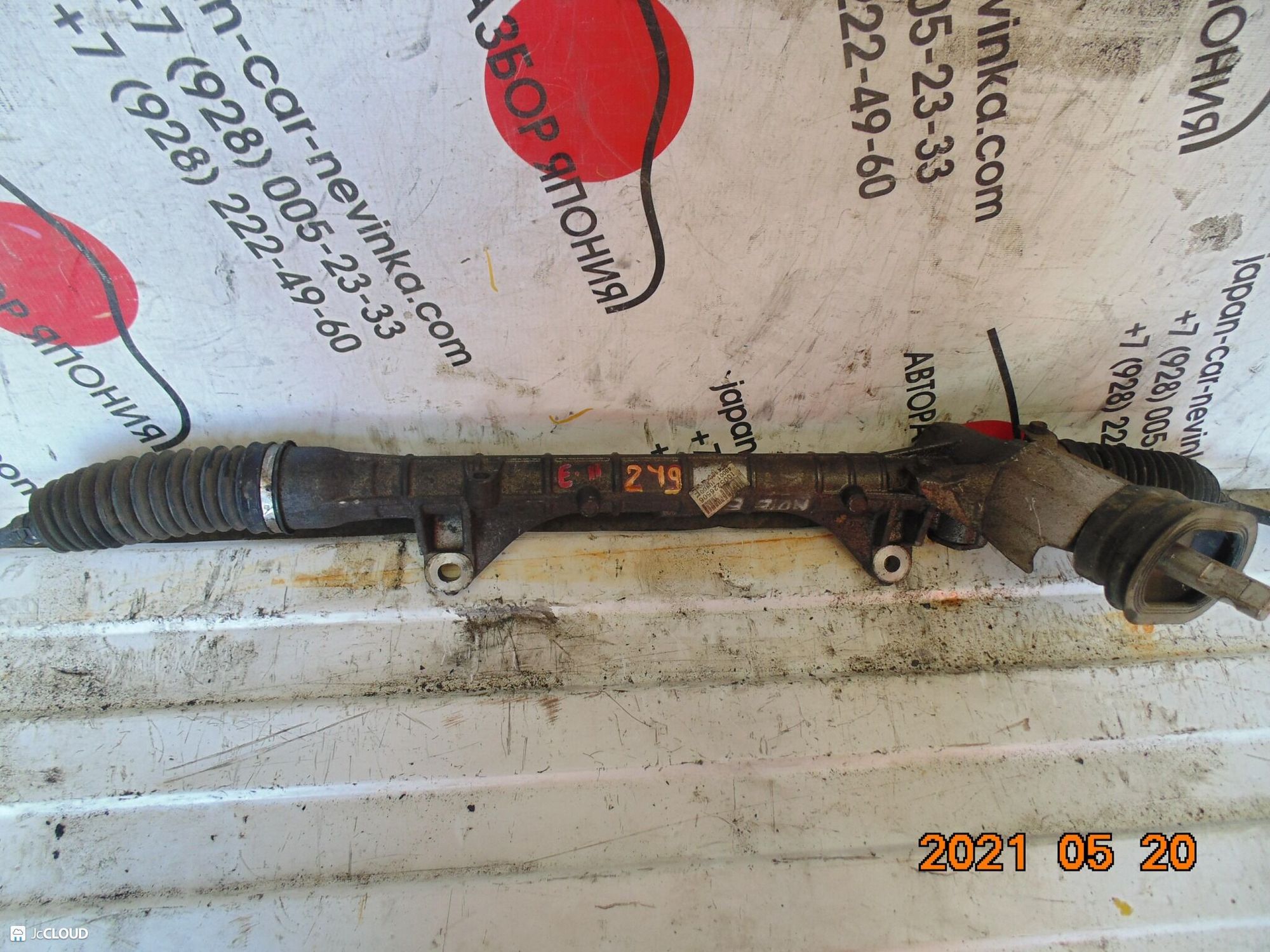 249 рулевая рейка  NISSAN NOTE E11, 9500 рублей, Невинномысск