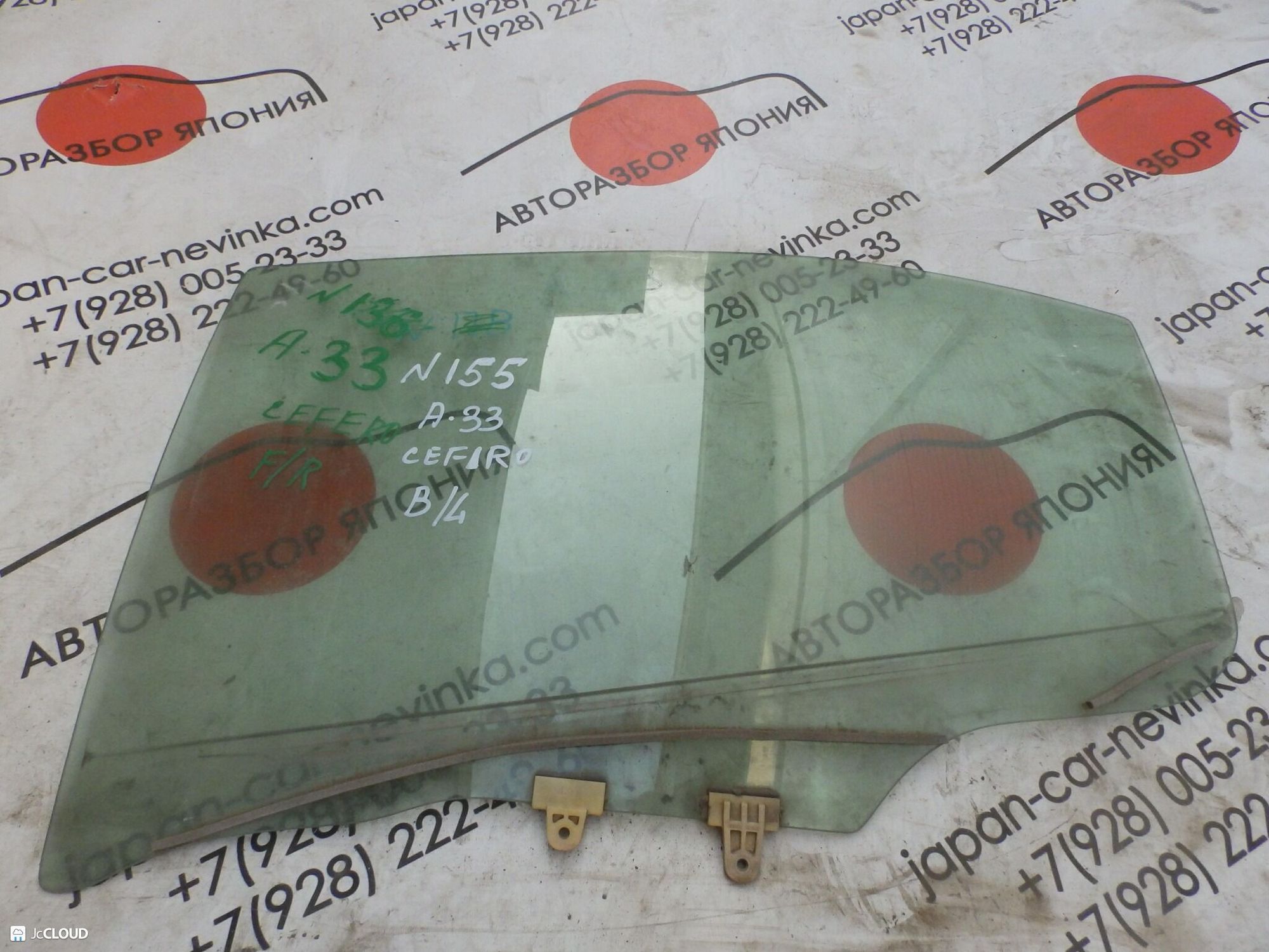 155 стекло зад лево NISSAN CEFIRO A33, 2000 рублей, Невинномысск