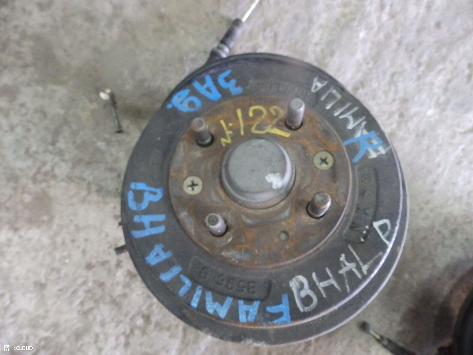 122 ступица зад право MAZDA FAMILIA BHALP, 3500 рублей, Невинномысск