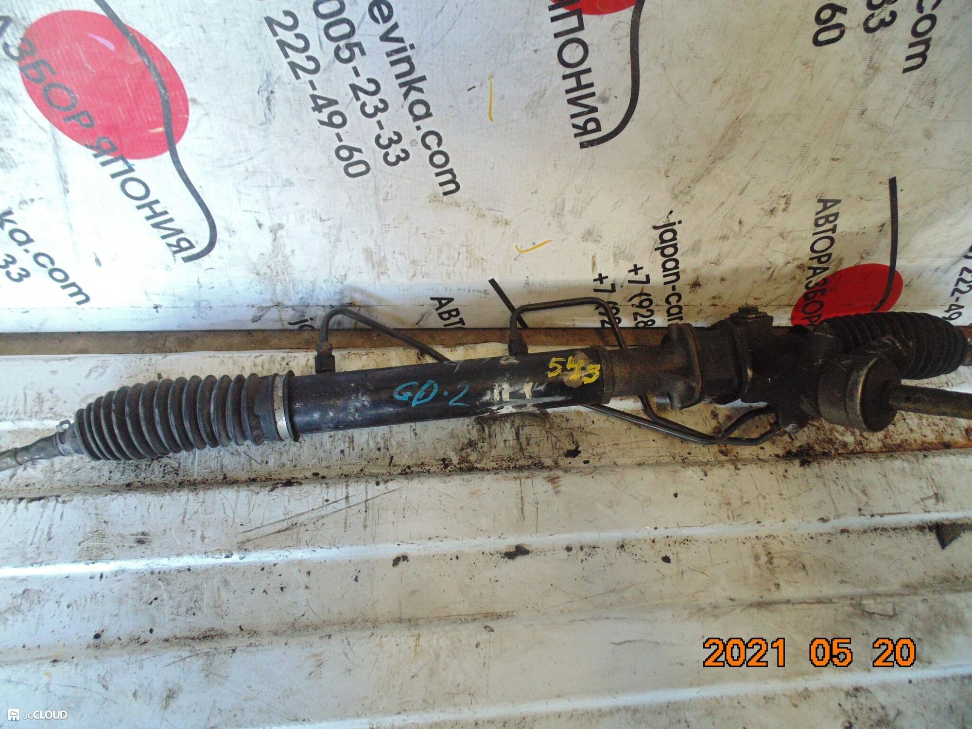 543 рулевая рейка HONDA FIT GD2, 9500 рублей, Невинномысск