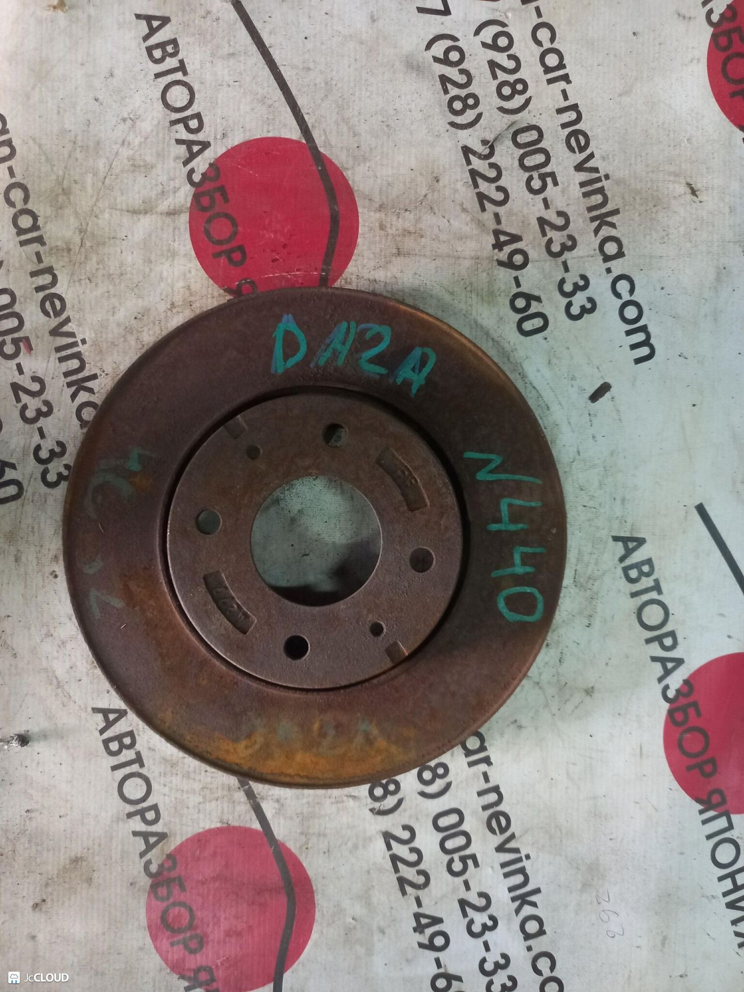 440 Диск тормозной передний MITSUBISHI CARISMA DA2A, 2000 рублей, Невинномысск