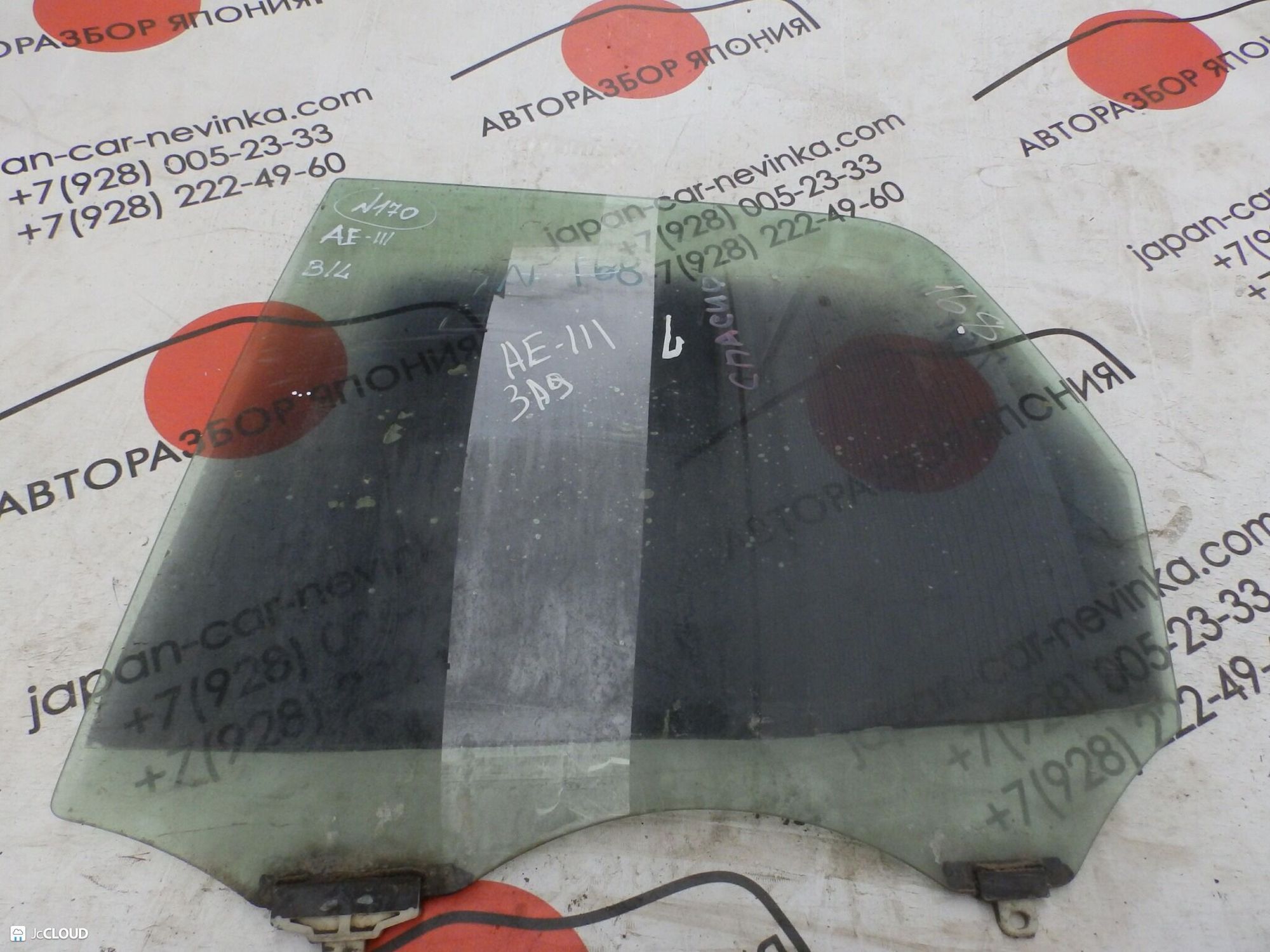 170 Стекло двери задней левой TOYOTA SPACIO AE111, 2500 рублей, Невинномысск