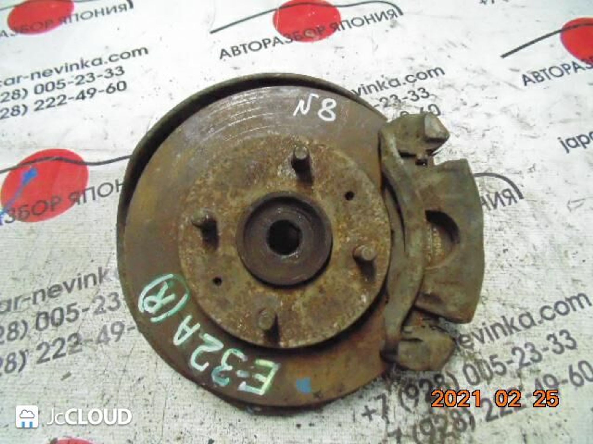 8 ступица перед право MITSUBISHI GALANT E32A, 1 рублей, Невинномысск