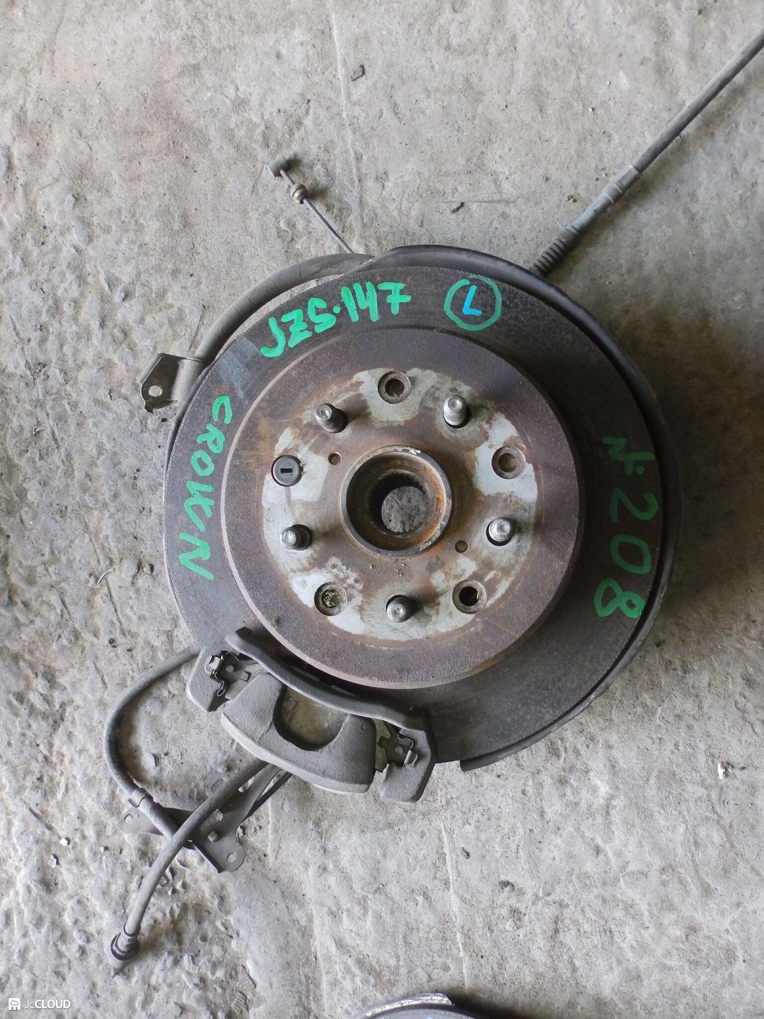 208 ступица зад лево TOYOTA CROWN JZS147, 5500 рублей, Невинномысск