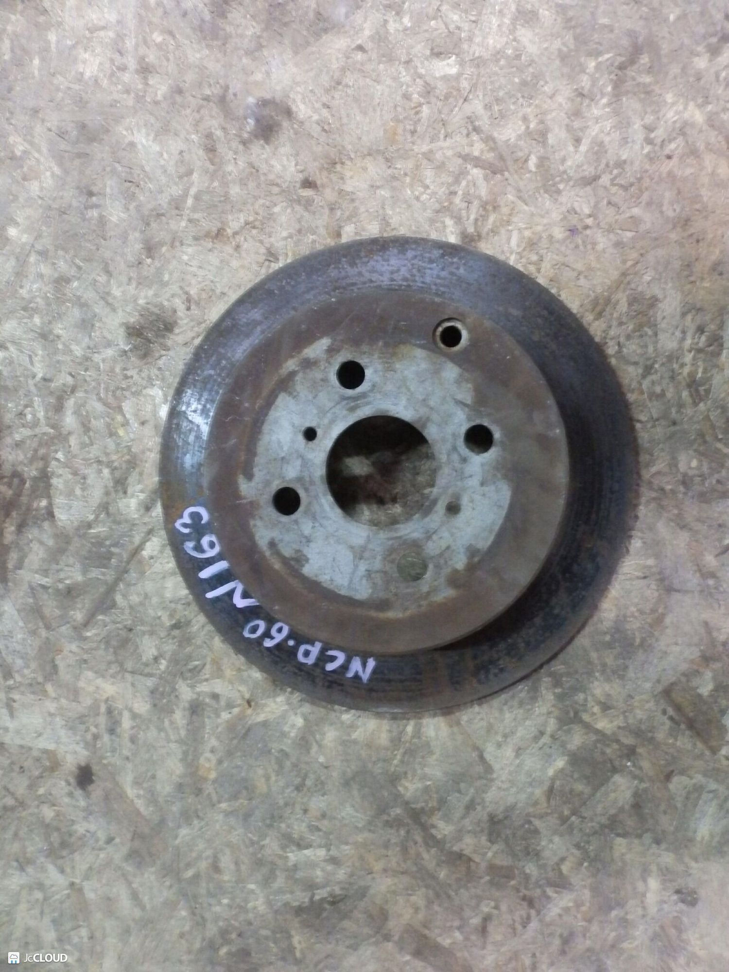 163 Диск тормозной задний TOYOTA IST NCP60, 2000 рублей, Невинномысск