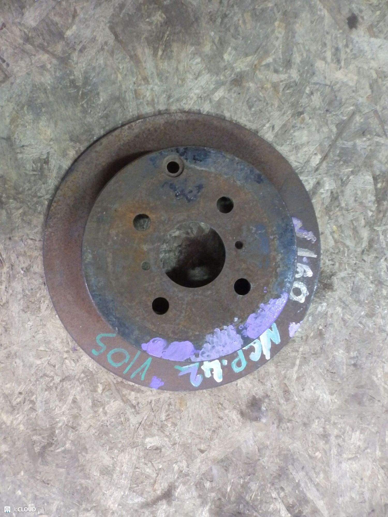 160 Диск тормозной задний TOYOTA VIOS NCP42, 2000 рублей, Невинномысск