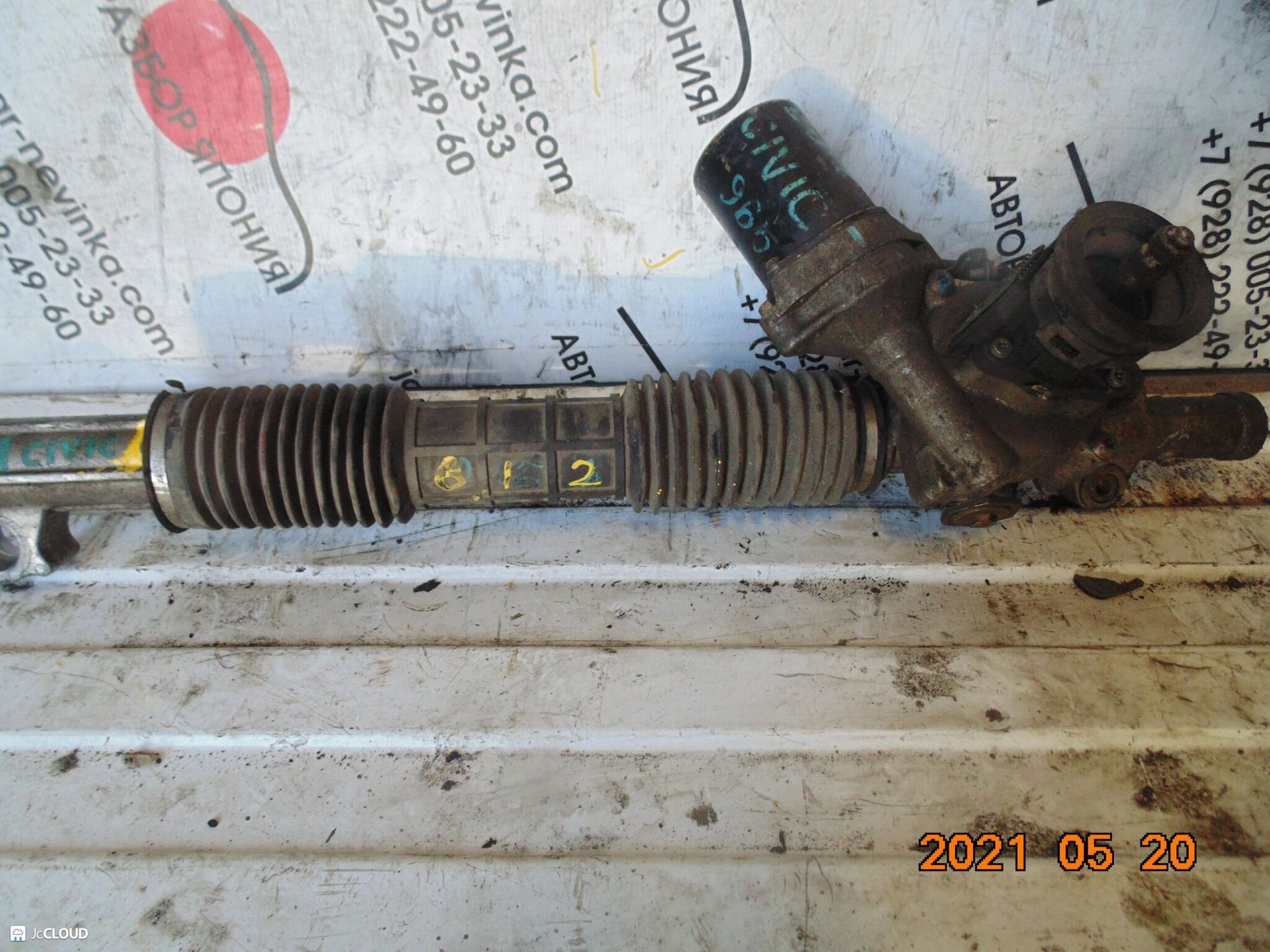 рулевая рейка на HONDA CIVIC EU1, 12500 рублей, Невинномысск