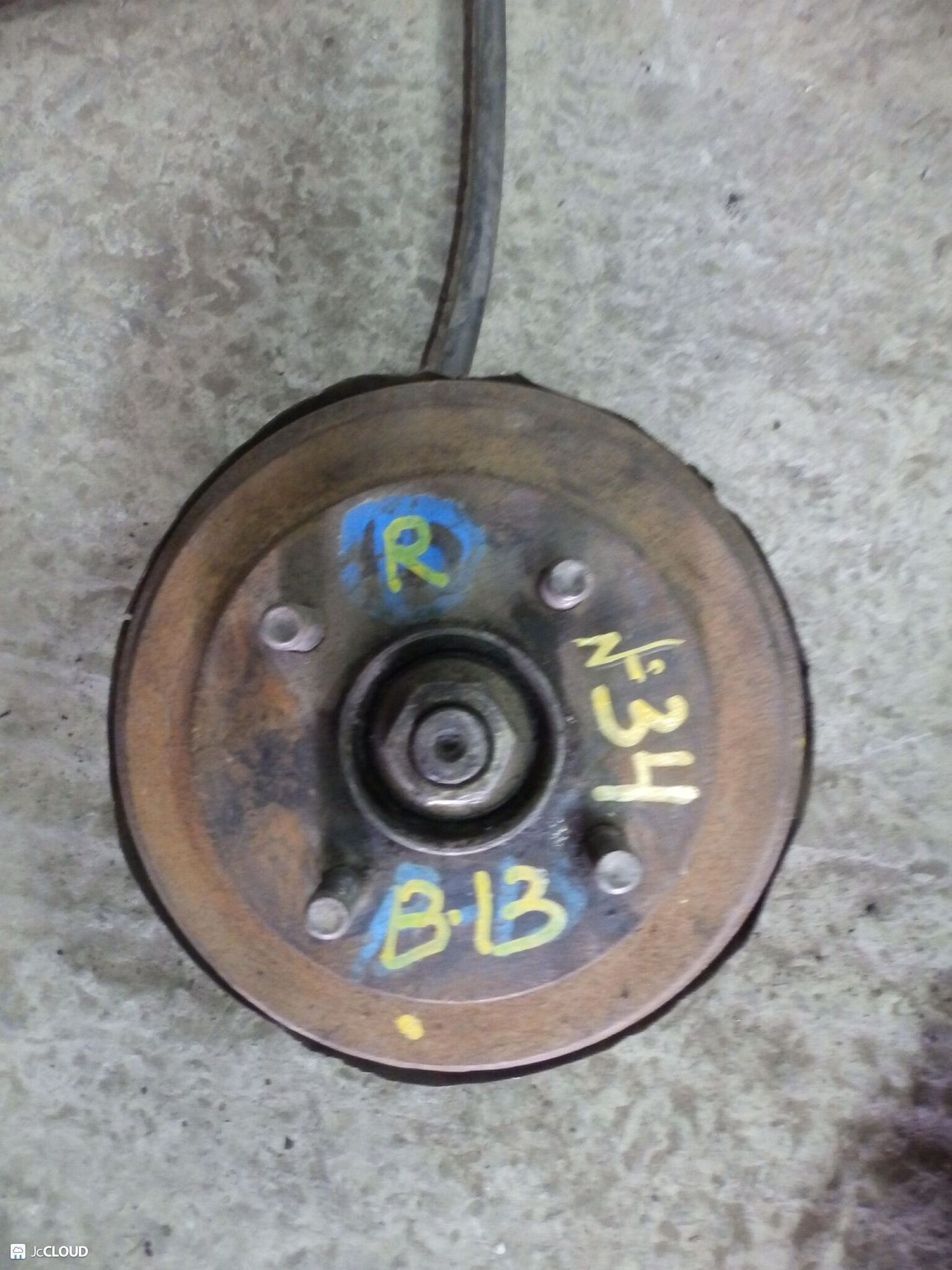 34 ступица зад право NISSAN SUNNY B13, 2500 рублей, Невинномысск