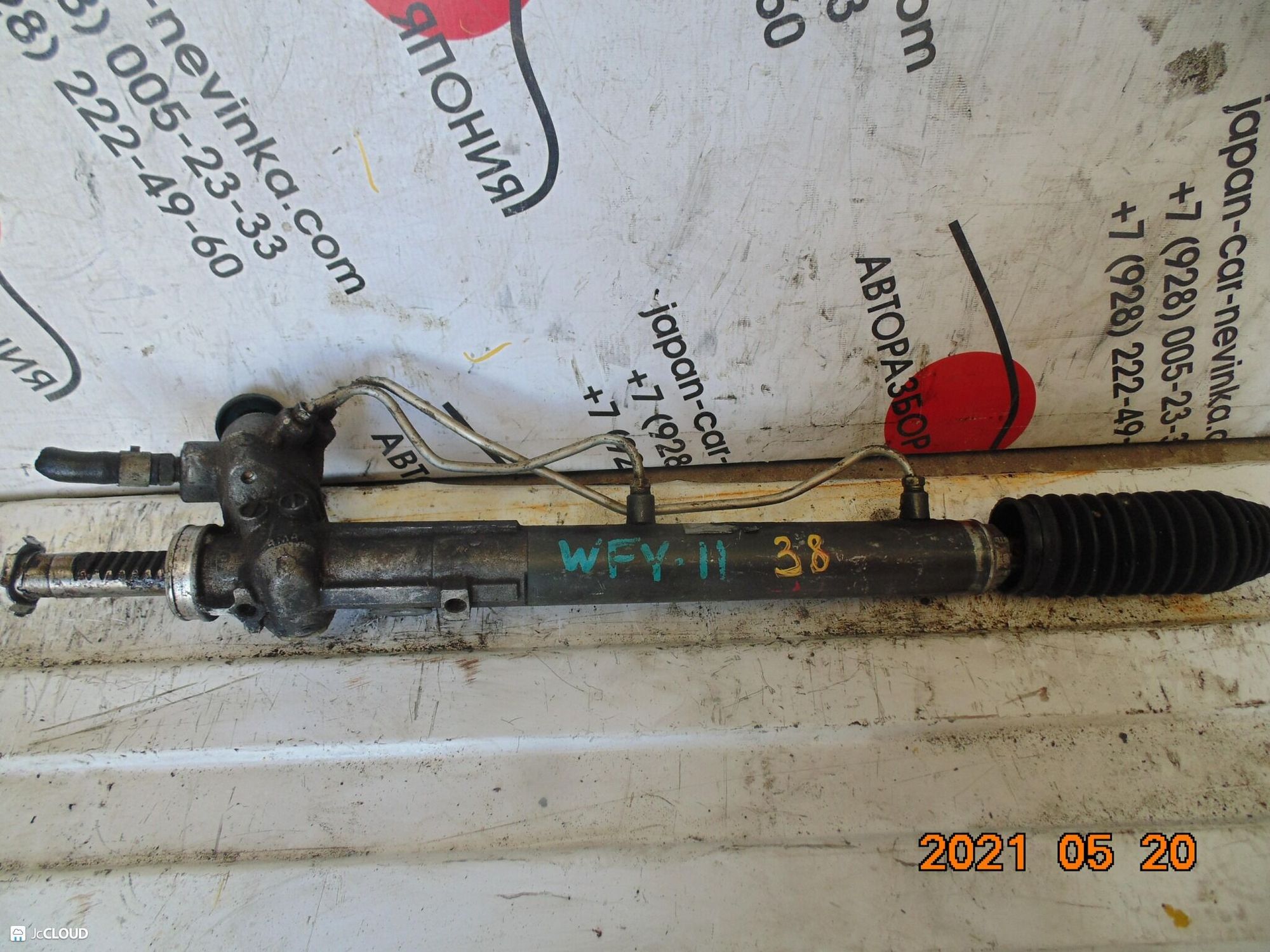 38 рулевая рейка NISSAN WINGROAD Y11, 12500 рублей, Невинномысск