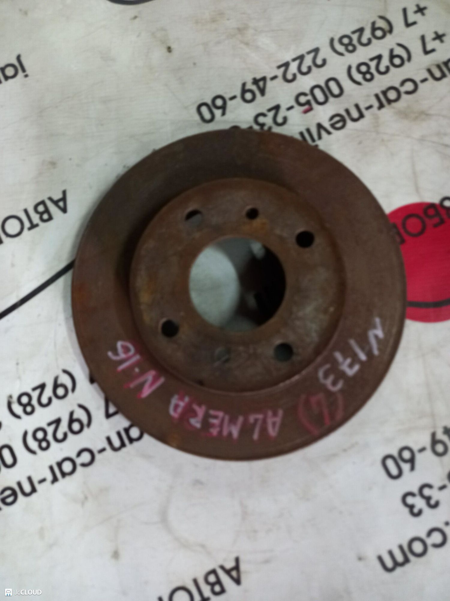 173 тормозной диск NISSAN ALMERA N16, 2000 рублей, Невинномысск