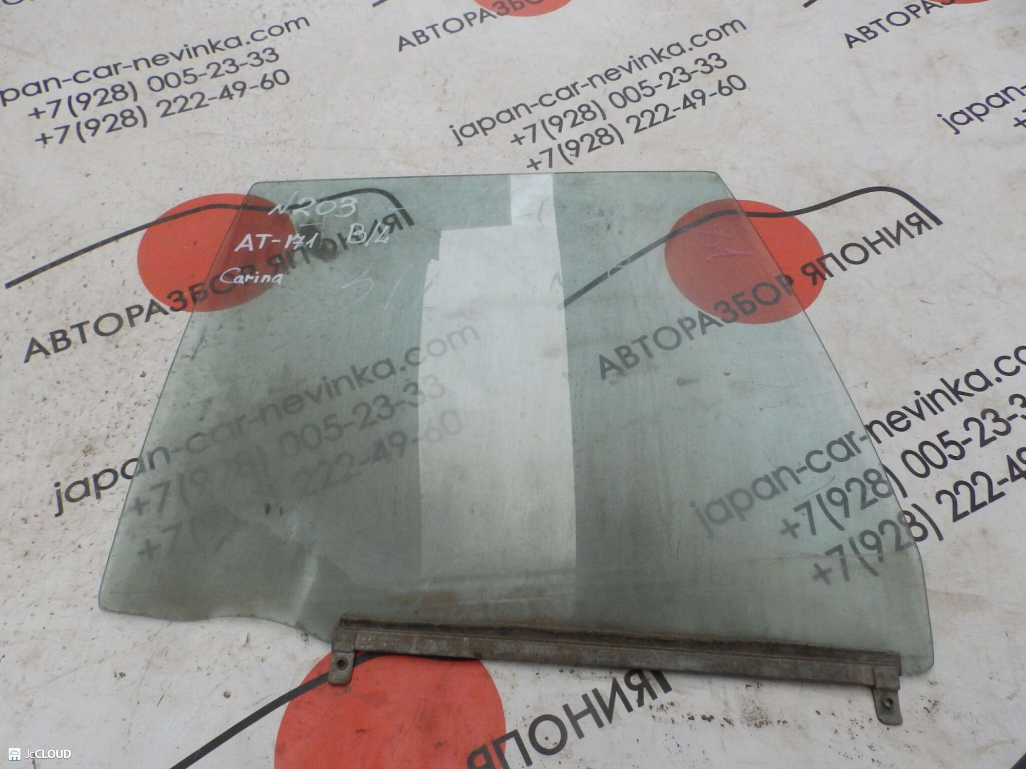 203 Стекло двери задней левой TOYOTA CARINA AT171, 2500 рублей, Невинномысск