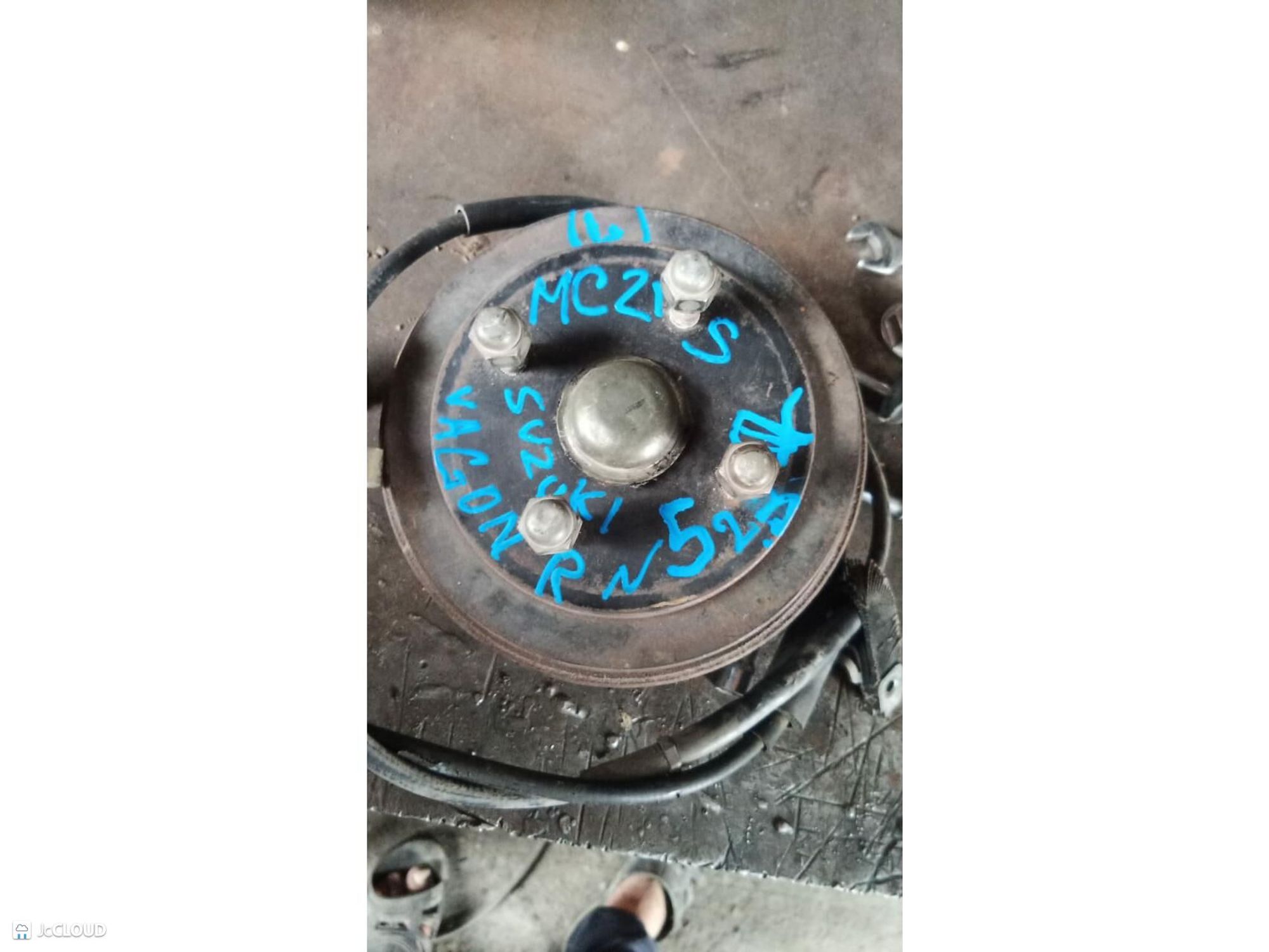 523 ступица зад лево SUZUKI WAGON R MC21S, 5500 рублей, Невинномысск