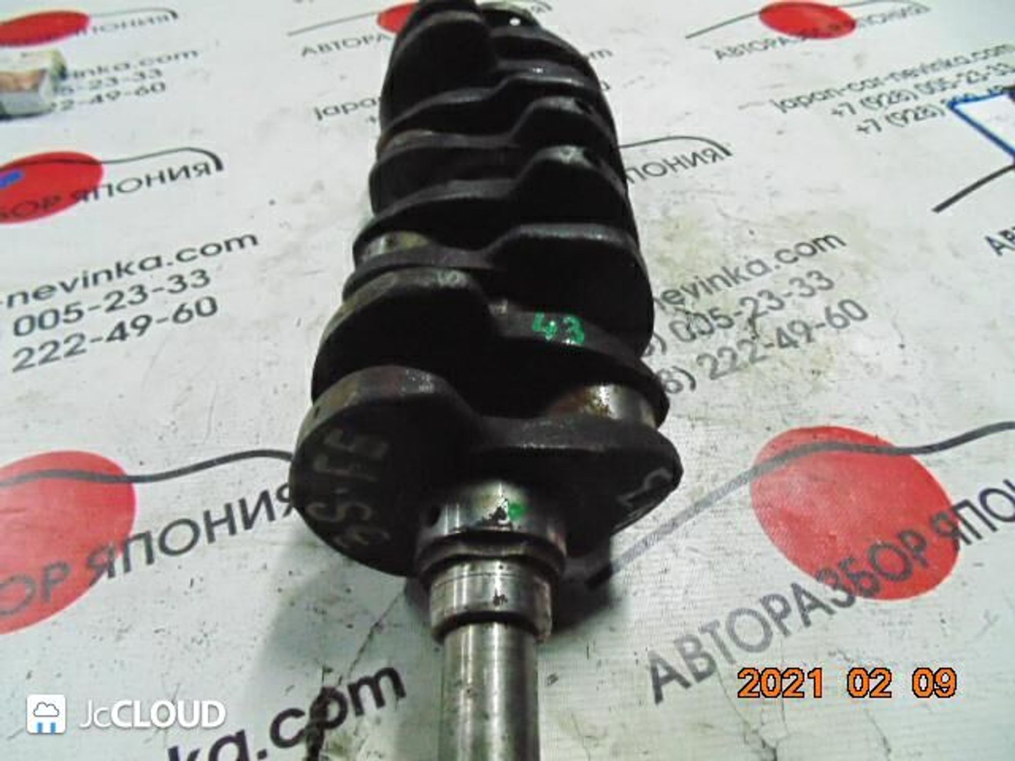 43 Коленвал TOYOTA 3S, 15000 рублей, Невинномысск