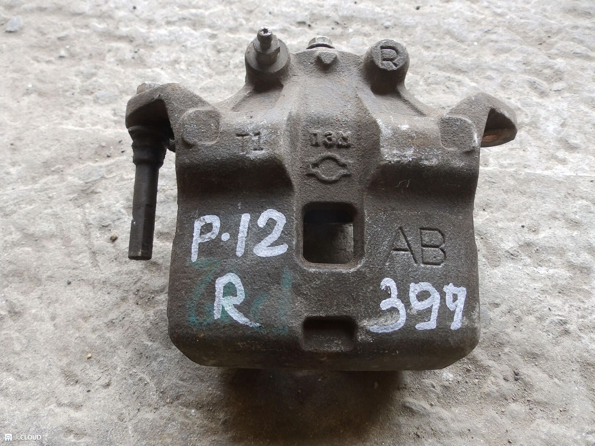 399 Суппорт тормозной передний правый NISSAN PRIMERA P12, 3000 рублей, Невинномысск