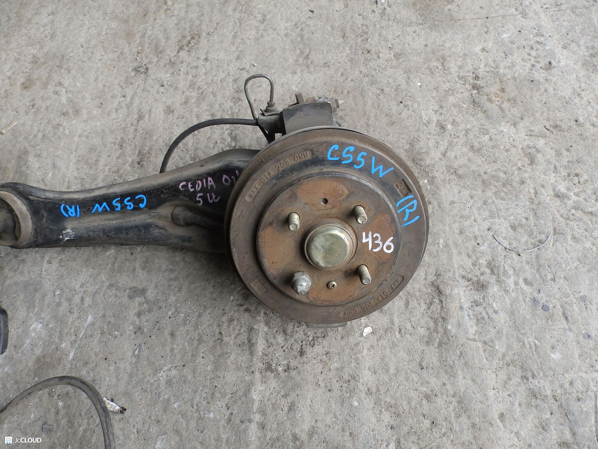 436 ступица зад право MITSUBISHI CS5W, 5000 рублей, Невинномысск