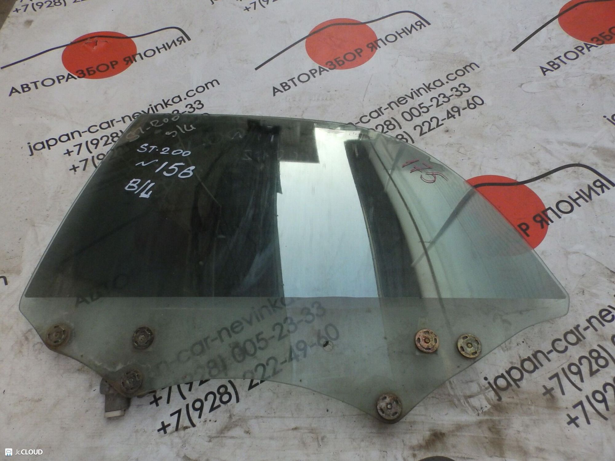 156 Стекло двери передней левой TOYOTA ST200, 3000 рублей, Невинномысск