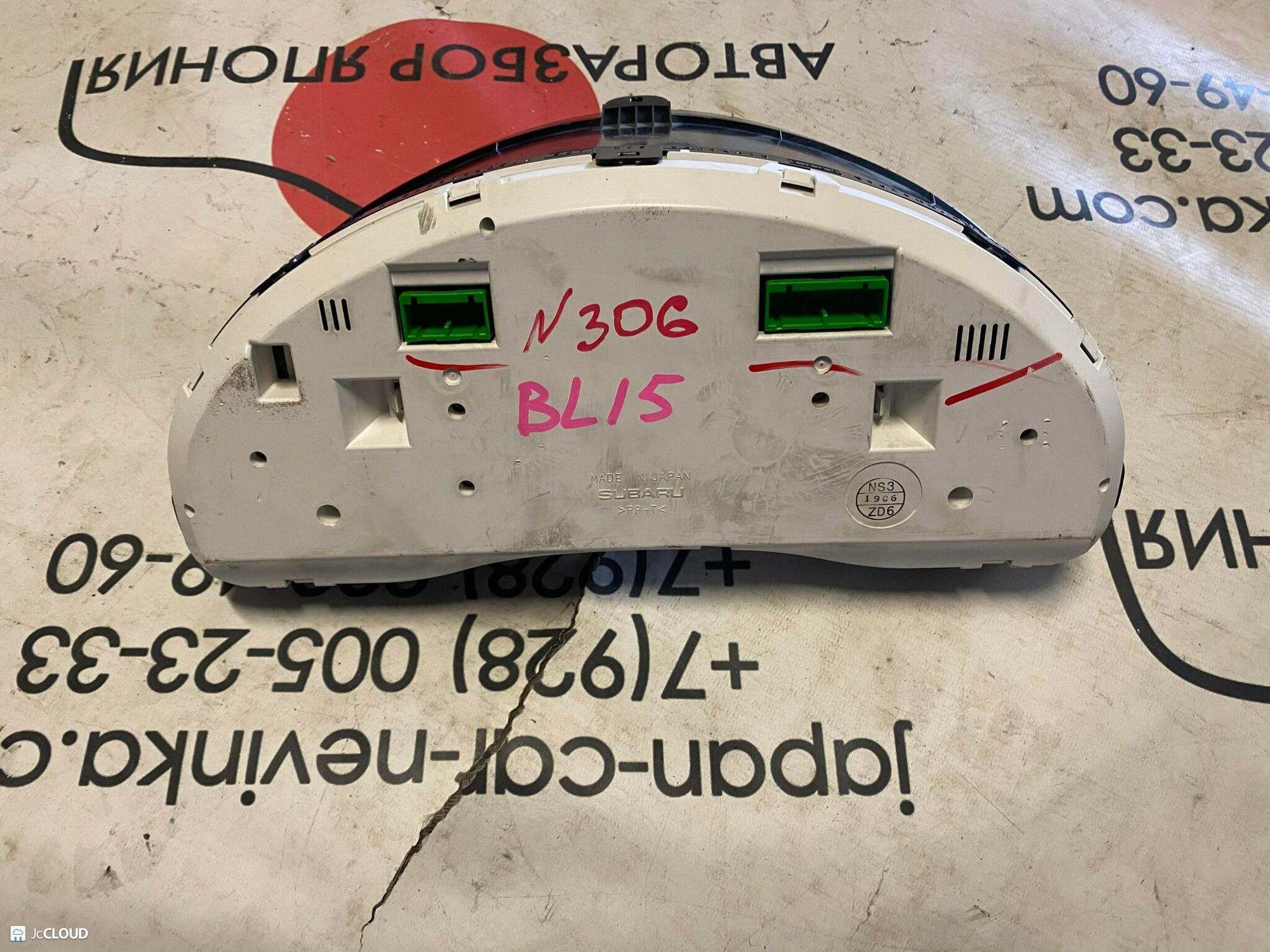 306 щиток приборов SUBARU LEGACY BL15, 3500 рублей, Невинномысск