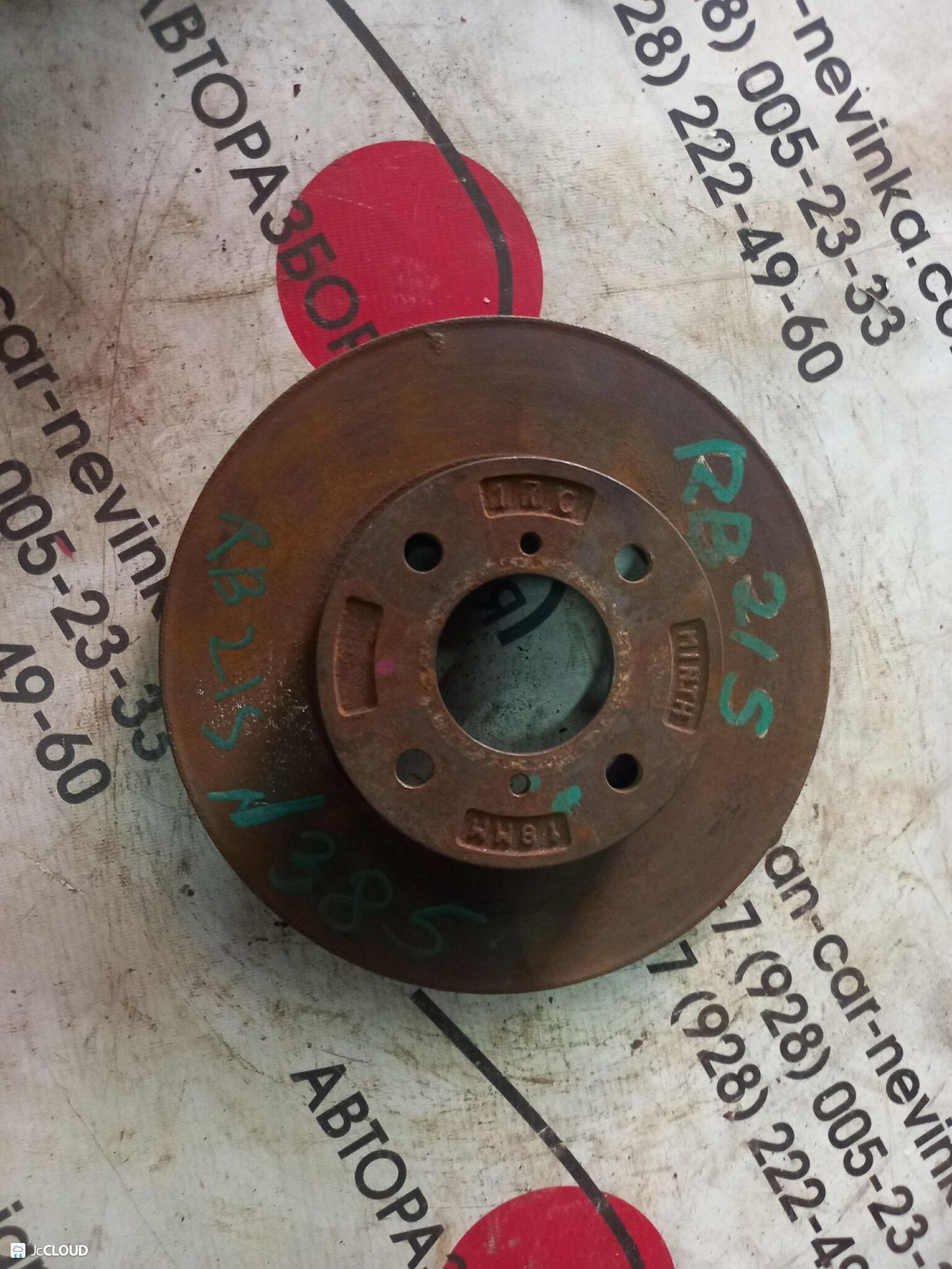 385 тормозной диск  SUZUKI AERIO RB21S, 1800 рублей, Невинномысск