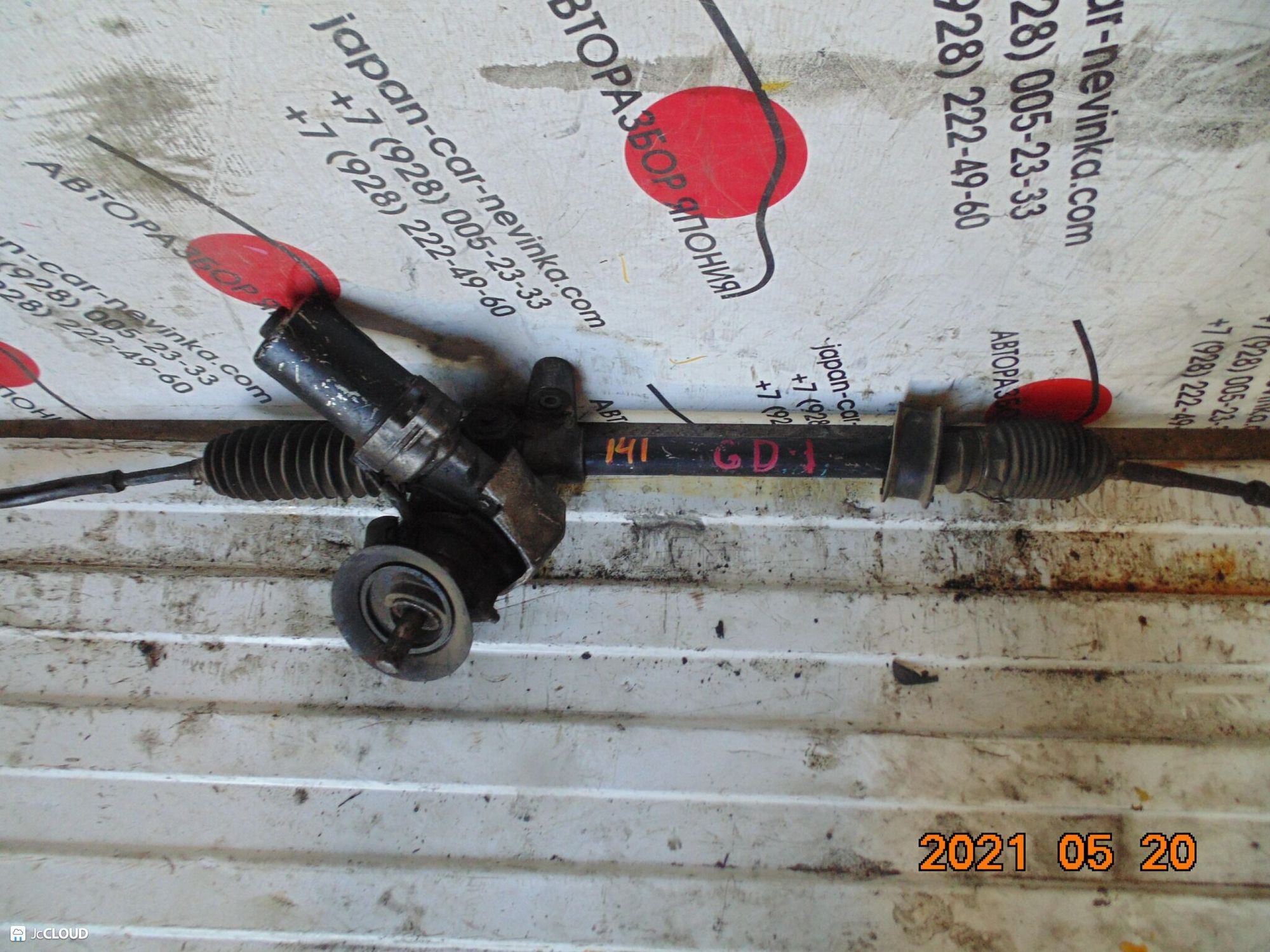 141 рулевая рейка  HONDA FIT GD1, 10000 рублей, Невинномысск