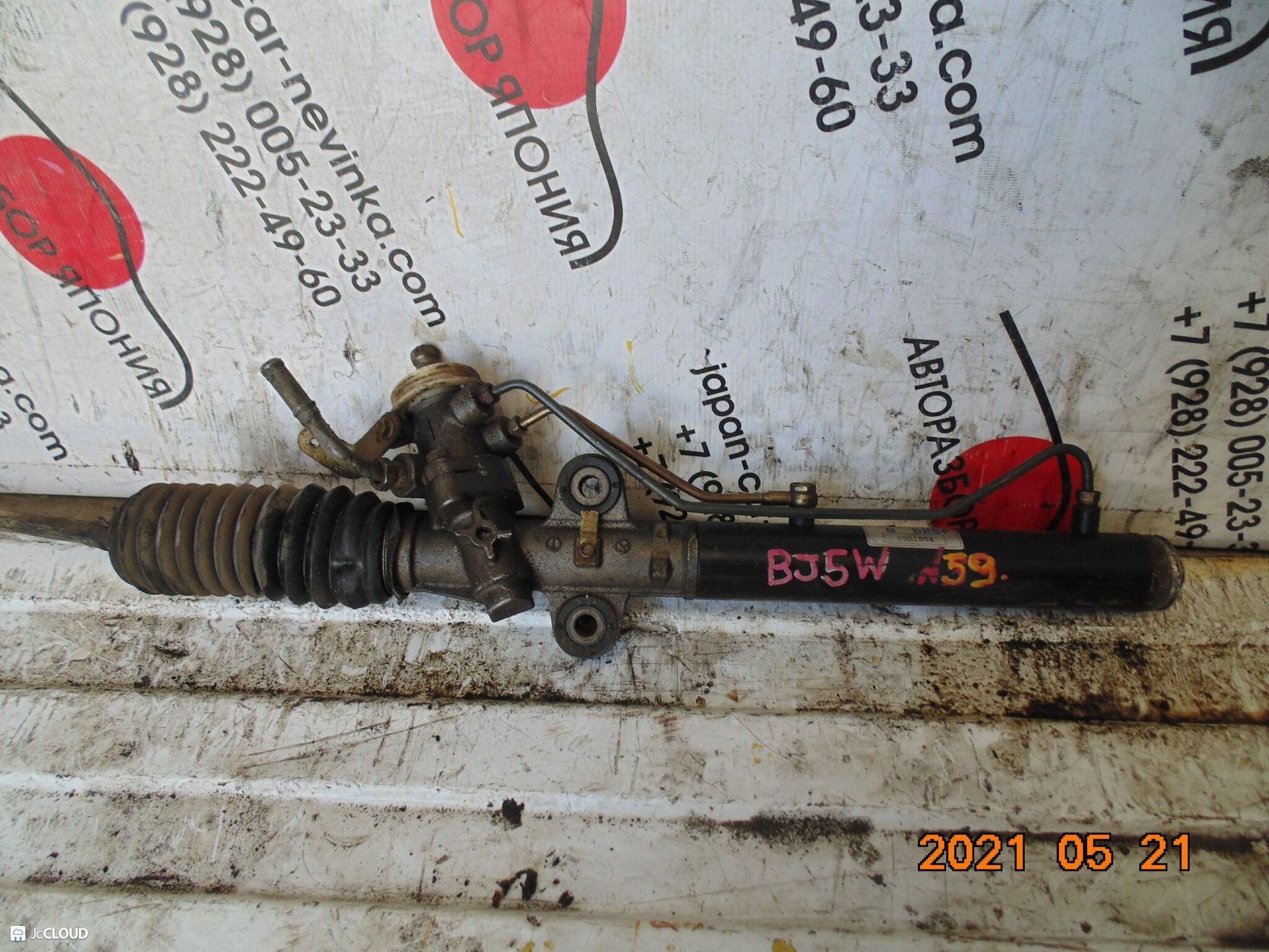 59 рулевая рейка MAZDA FAMILIA BJ5W, 12500 рублей, Невинномысск