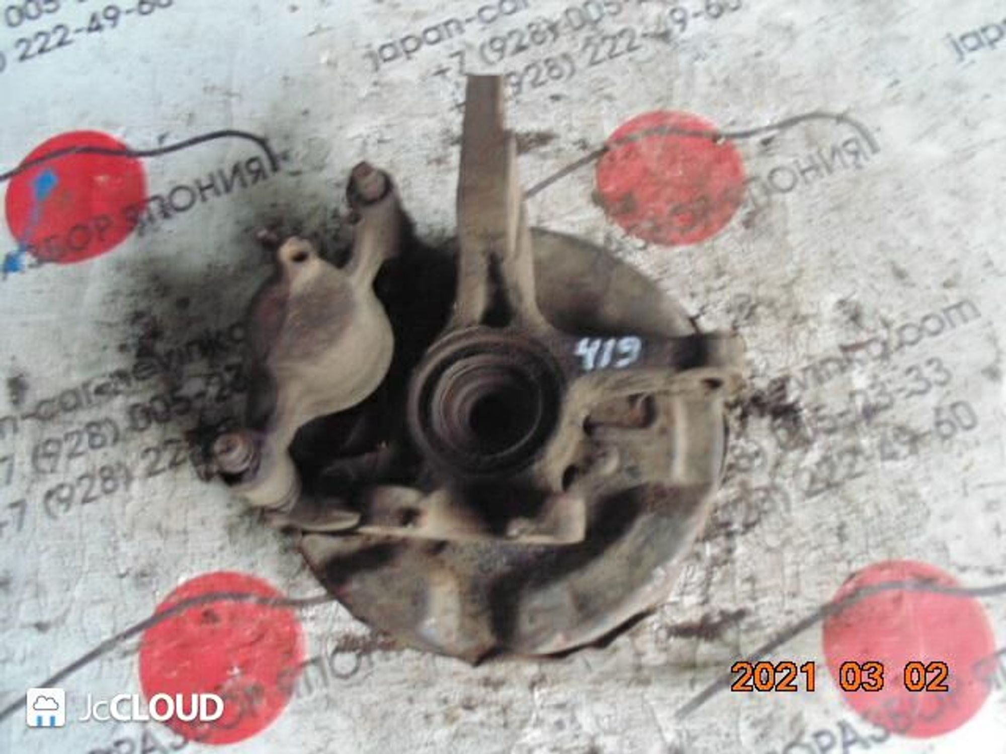 419 ступица перед право TOYOTA CORSA AL21, 1 рублей, Невинномысск