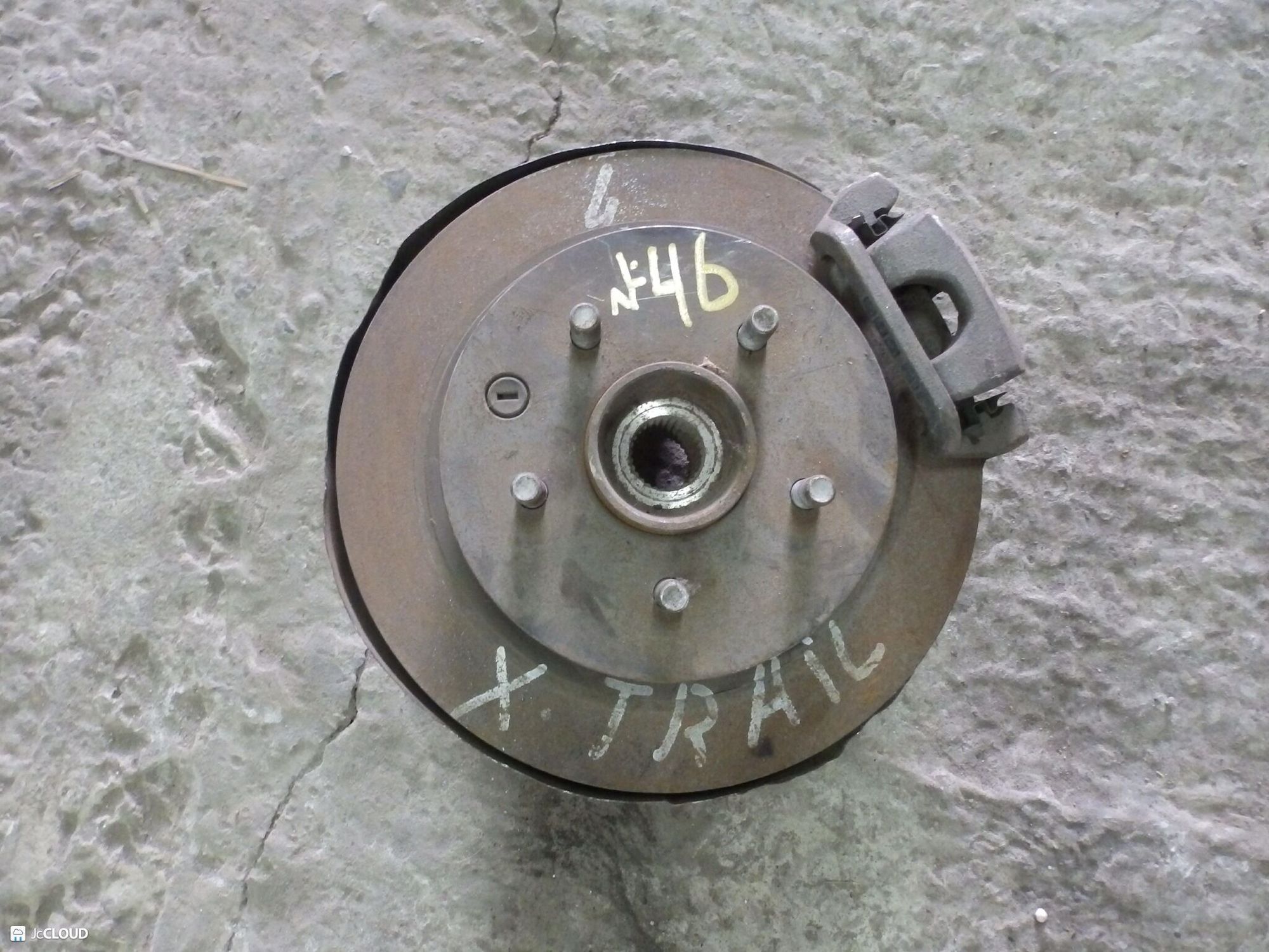 46 ступица зад лево  NISSAN XTRAIL NT31, 4500 рублей, Невинномысск