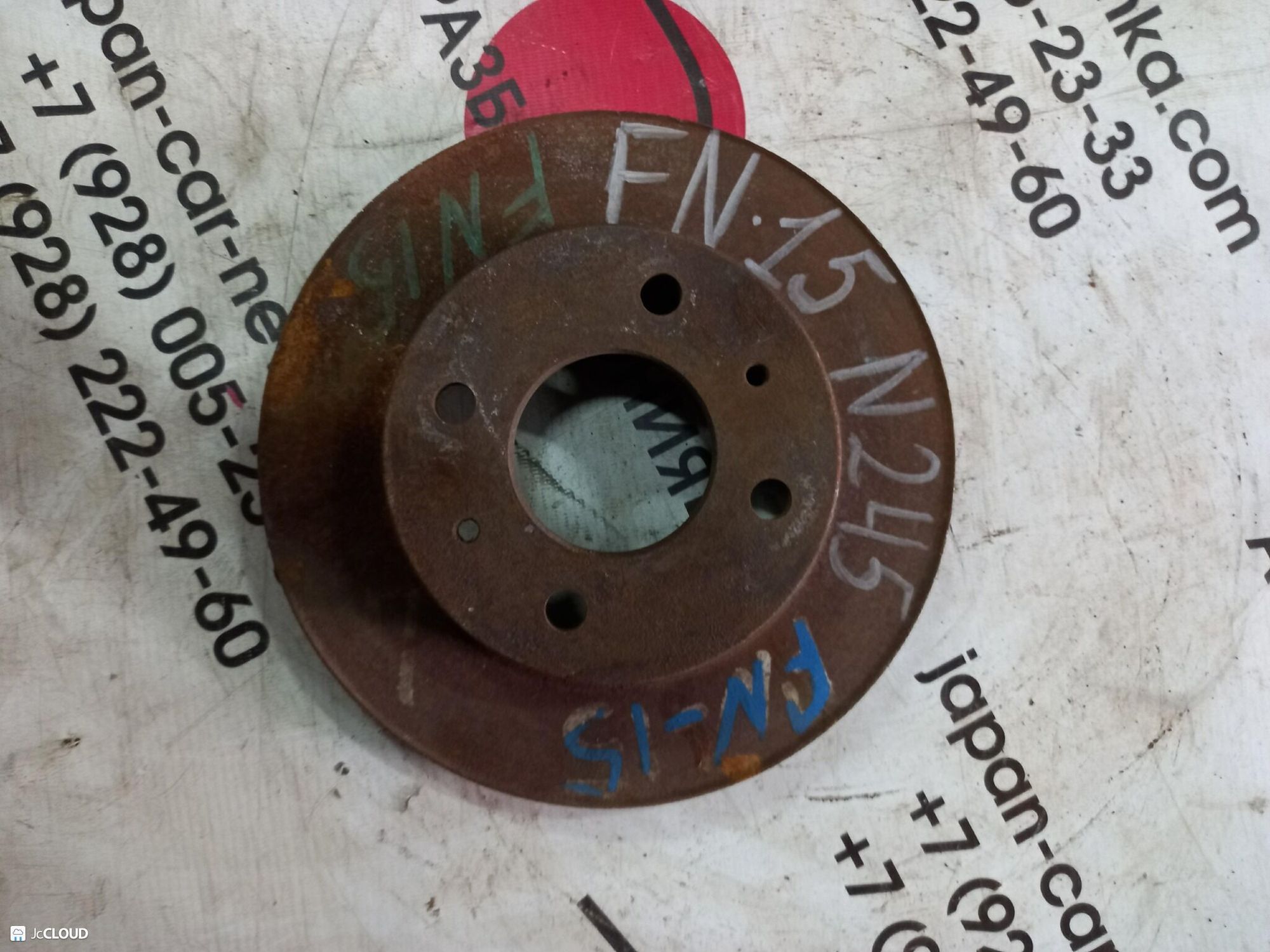 245 тормозной диск NISSAN PULSAR FN15, 2000 рублей, Невинномысск