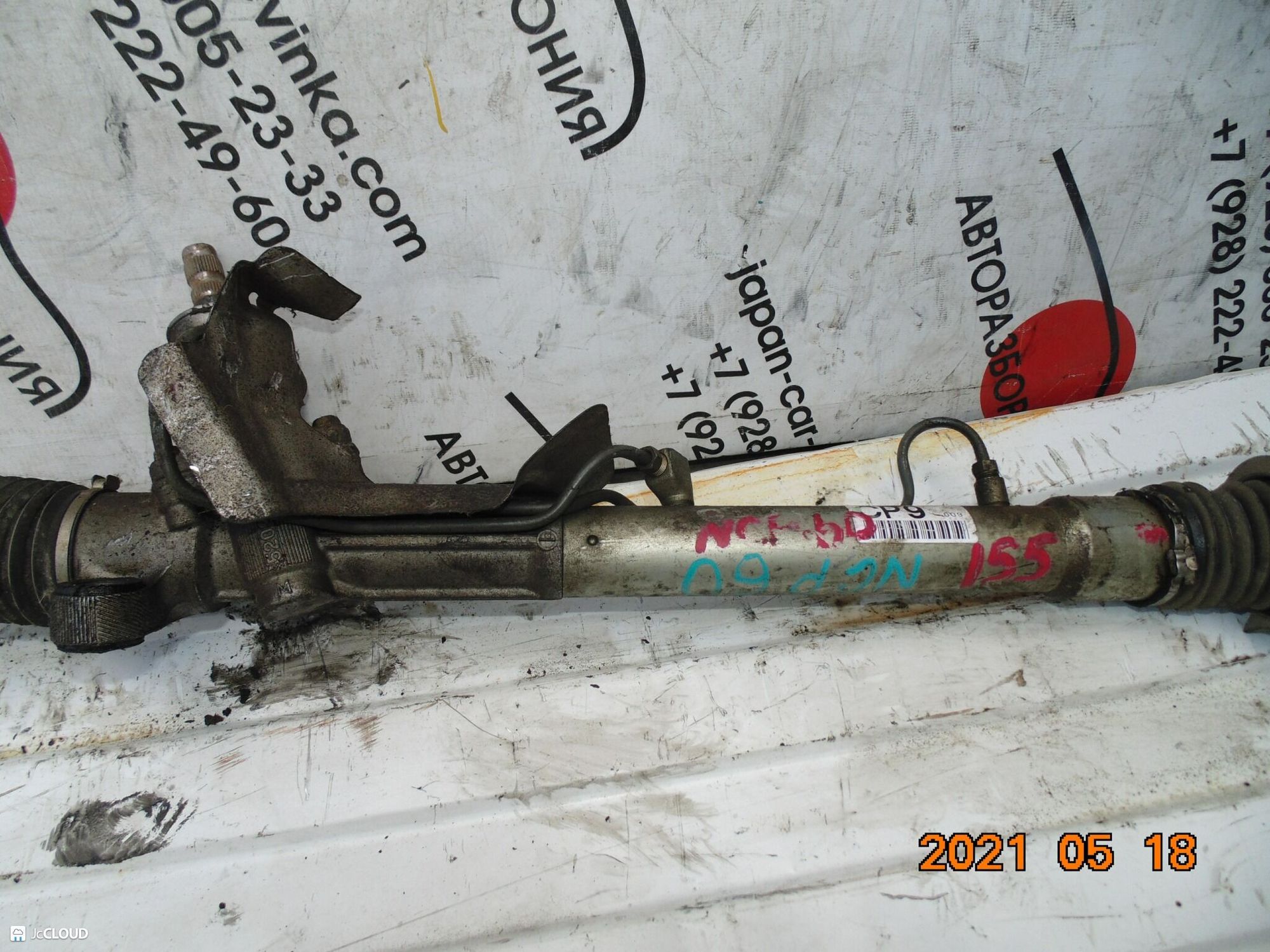 155 рулевая рейка  TOYOTA IST NCP60, 11500 рублей, Невинномысск