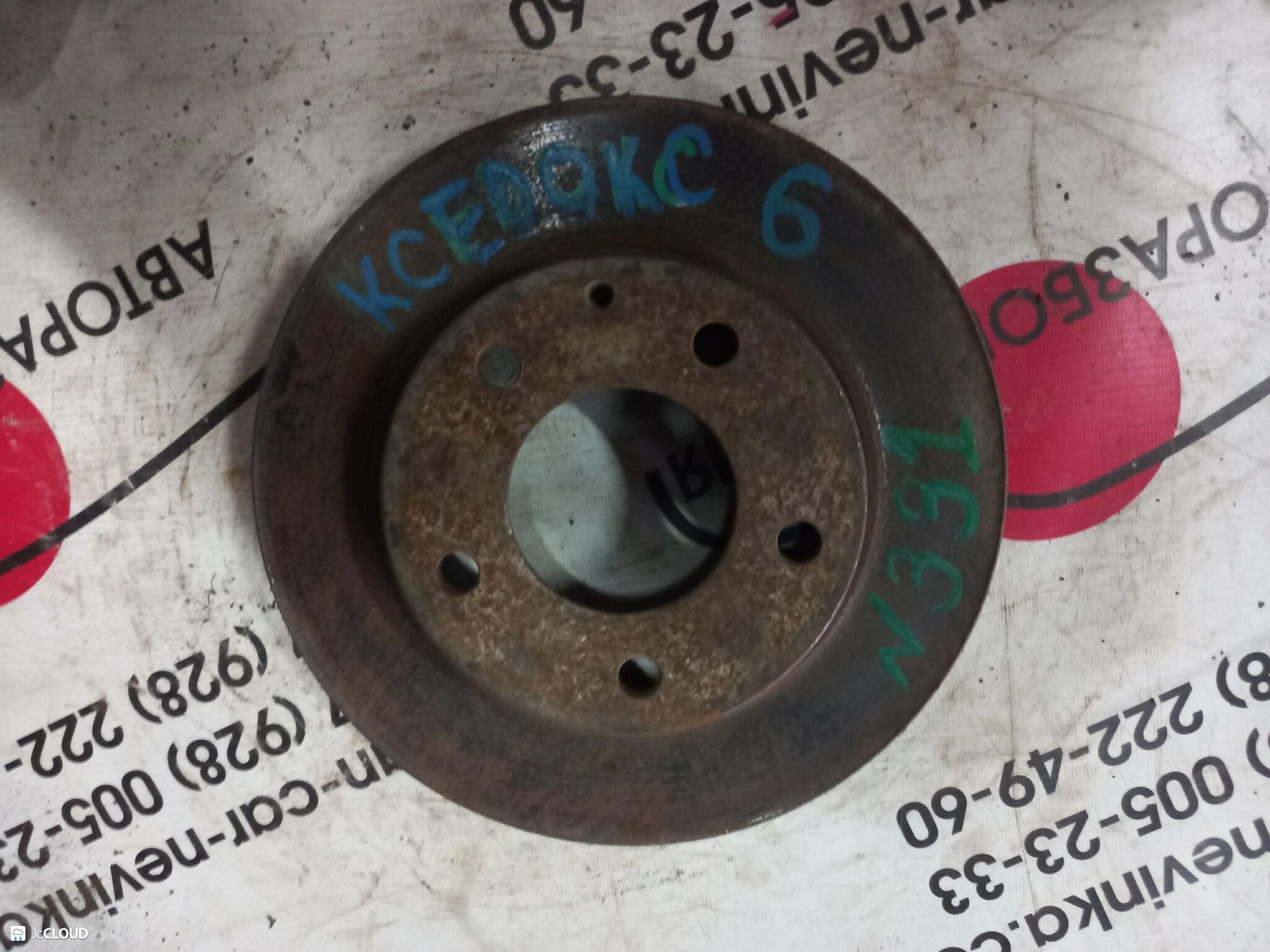 331 Диск тормозной передний MAZDA XEDOS 6, 2000 рублей, Невинномысск