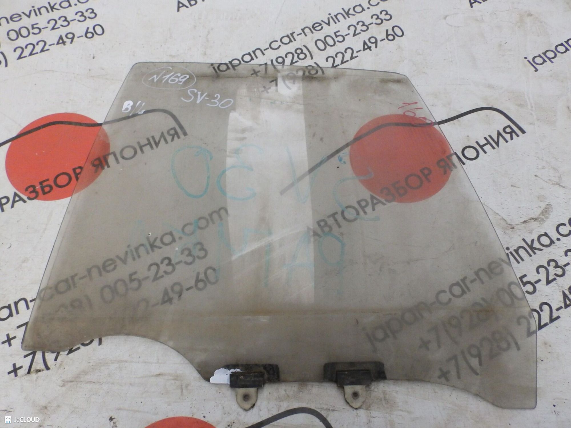 169 Стекло двери задней левой TOYOTA SV30, 2500 рублей, Невинномысск