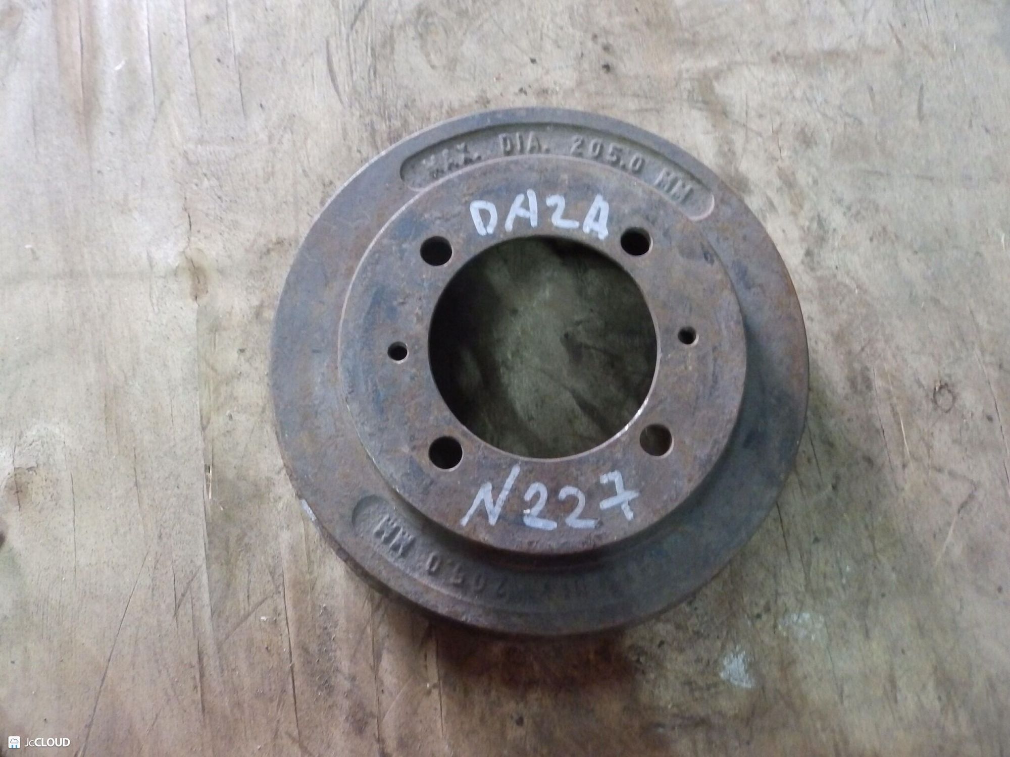 227 Барабан тормозной задний правый MITSUBISHI CARISMA DA2A, 1 рублей, Невинномысск