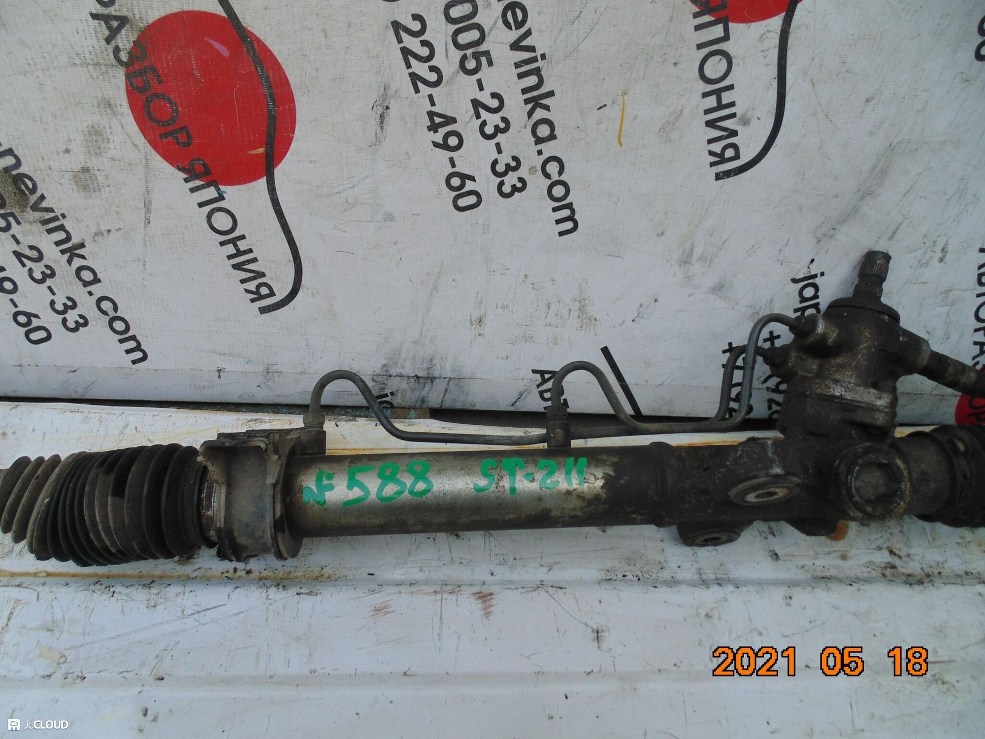 588 рулевая рейка TOYOTA CALDINA ST211, 12000 рублей, Невинномысск