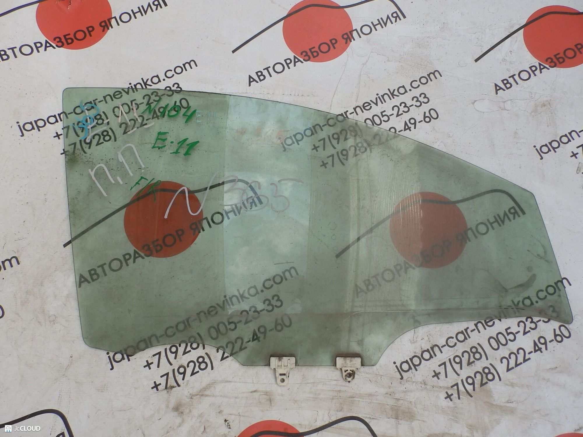 104 Стекло двери передней правой NISSAN NOTE E11, 3000 рублей, Невинномысск