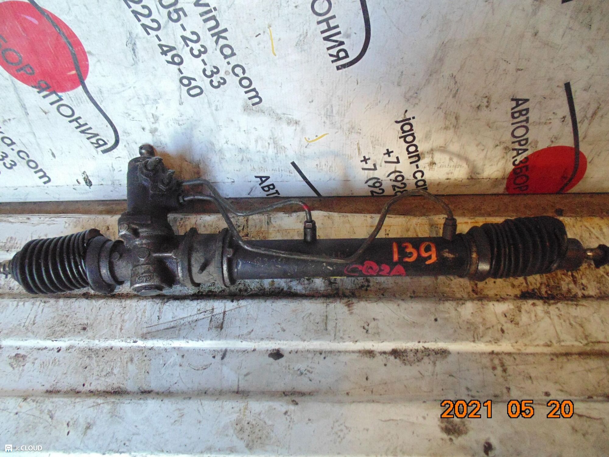 139 рулевая рейка на MITSUBISHI MIRAGE CQ2A, 12500 рублей, Невинномысск