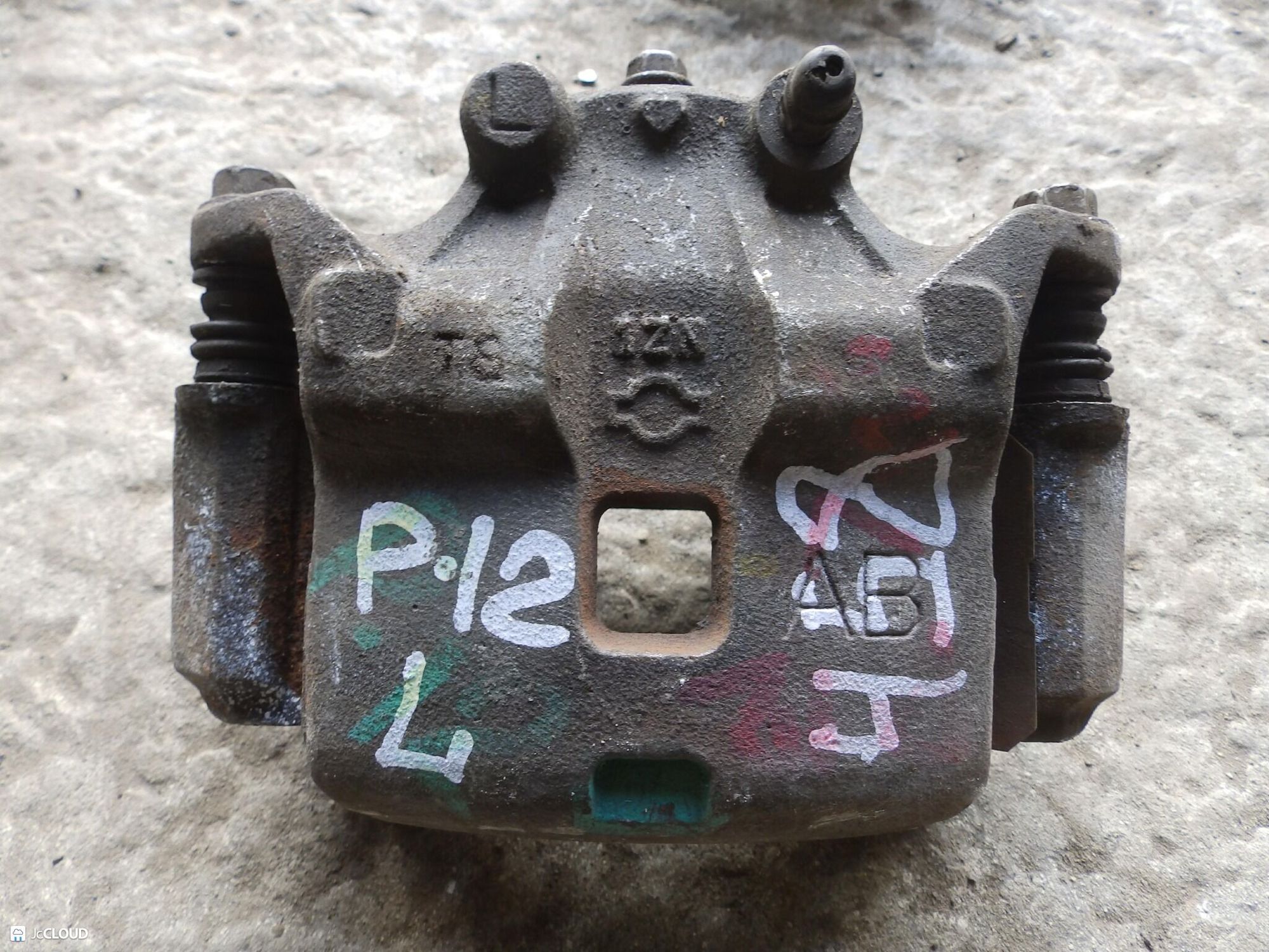 458 Суппорт тормозной передний левый NISSAN PRIMERA P12, 3000 рублей, Невинномысск