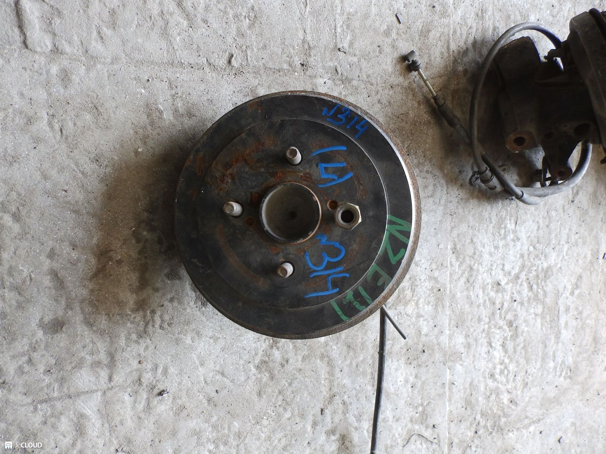 314 ступица зад лево TOYOTA SPACIO NZE121, 4000 рублей, Невинномысск