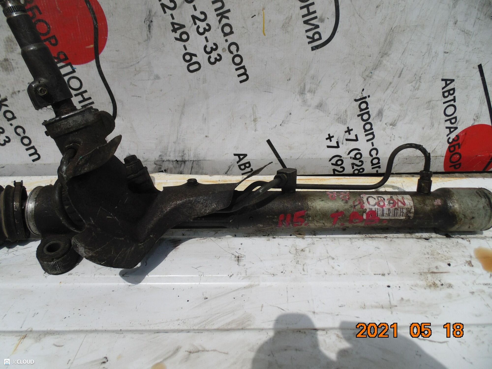 115 рулевая рейка TOYOTA BB NCP31, 9500 рублей, Невинномысск