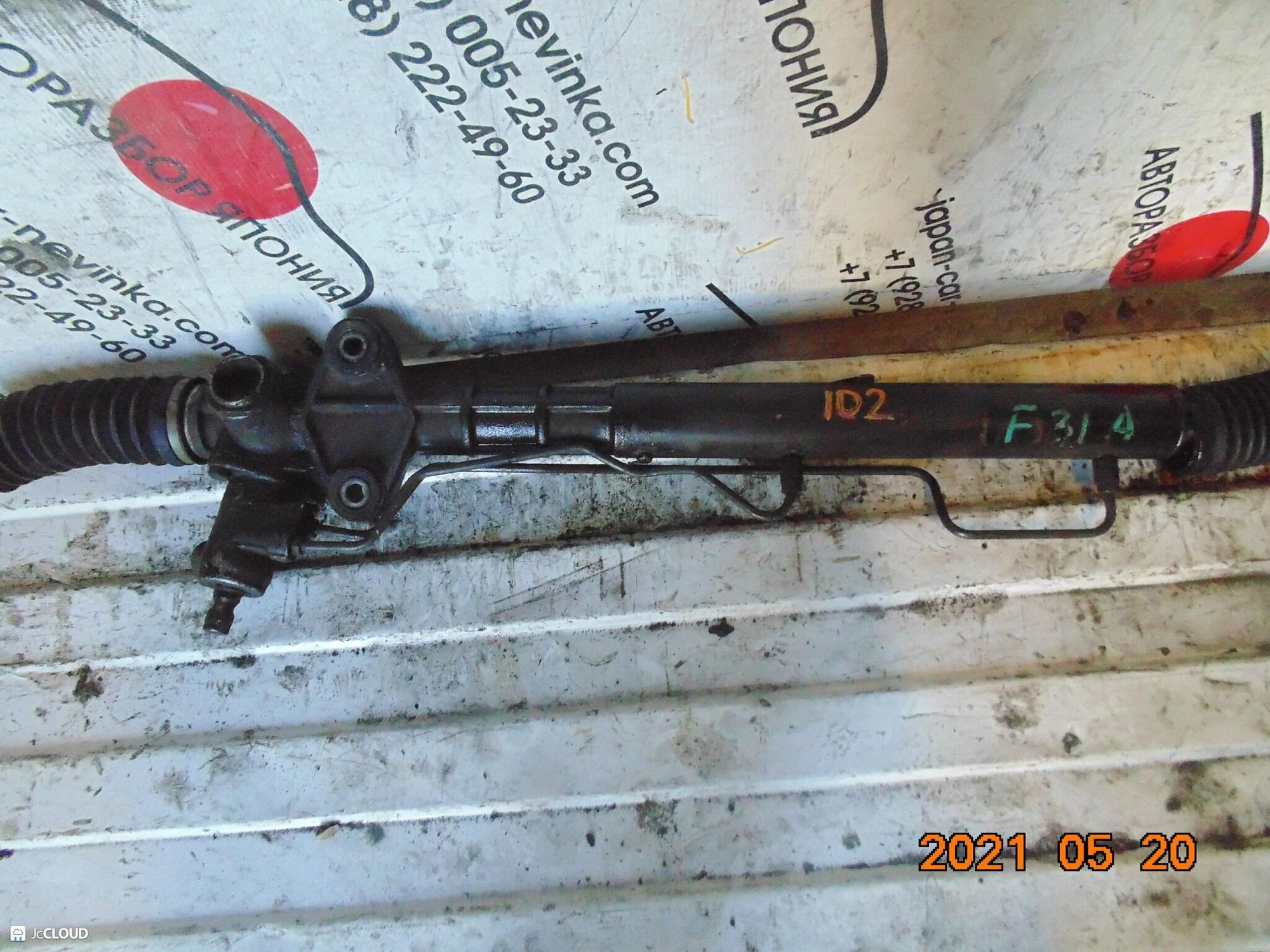 102 рулевая рейка  MITSUBISHI DIAMANTE F31A, 9500 рублей, Невинномысск