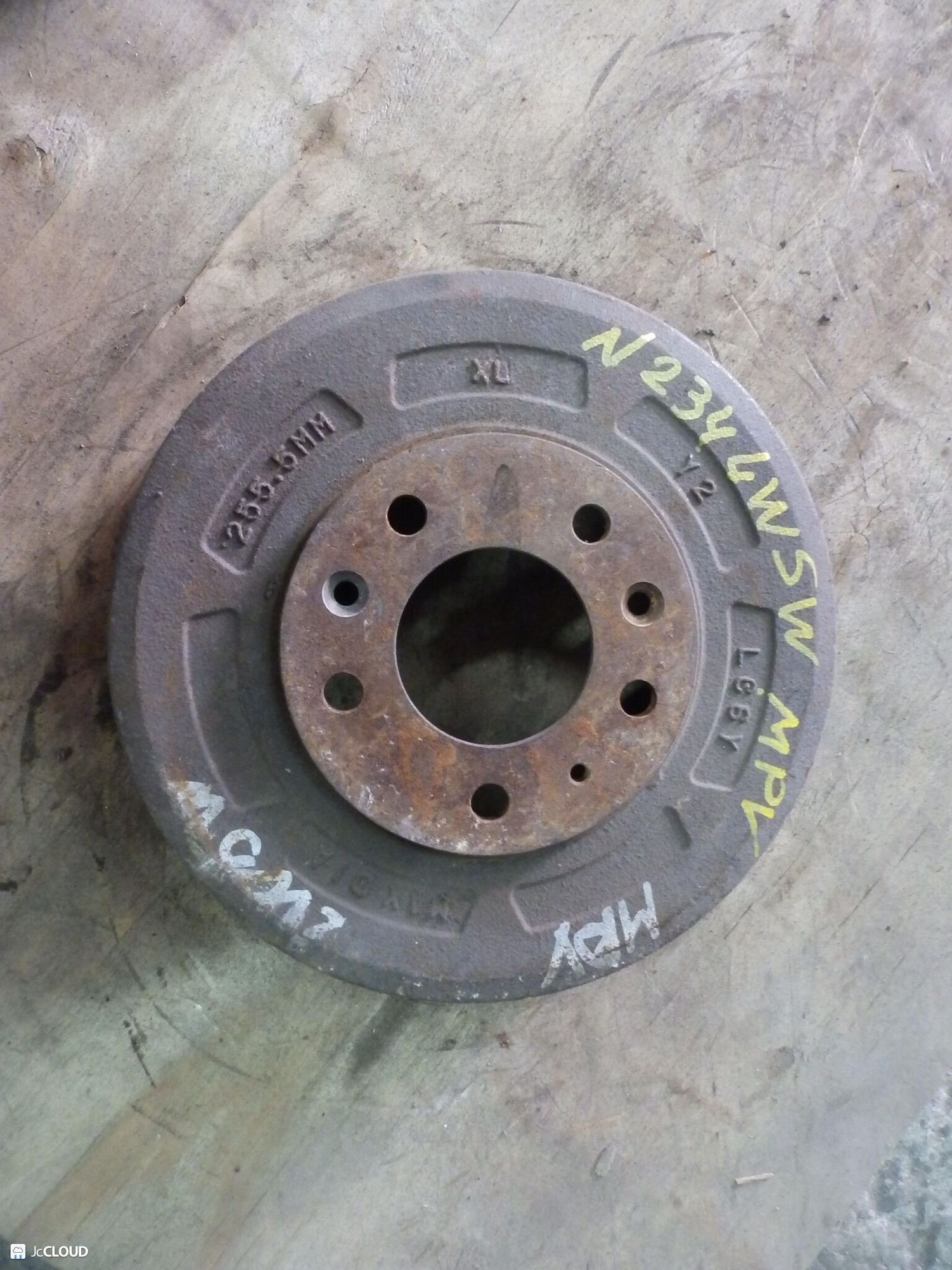 234 Барабан тормозной задний MAZDA MPV LW5W, 1 рублей, Невинномысск