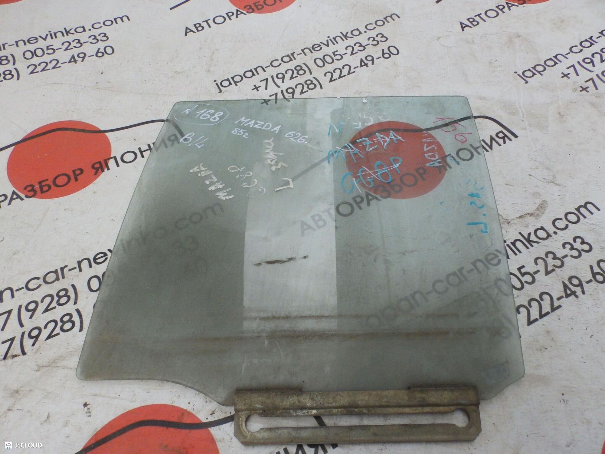 168 Стекло двери задней левой MAZDA 626, 2000 рублей, Невинномысск