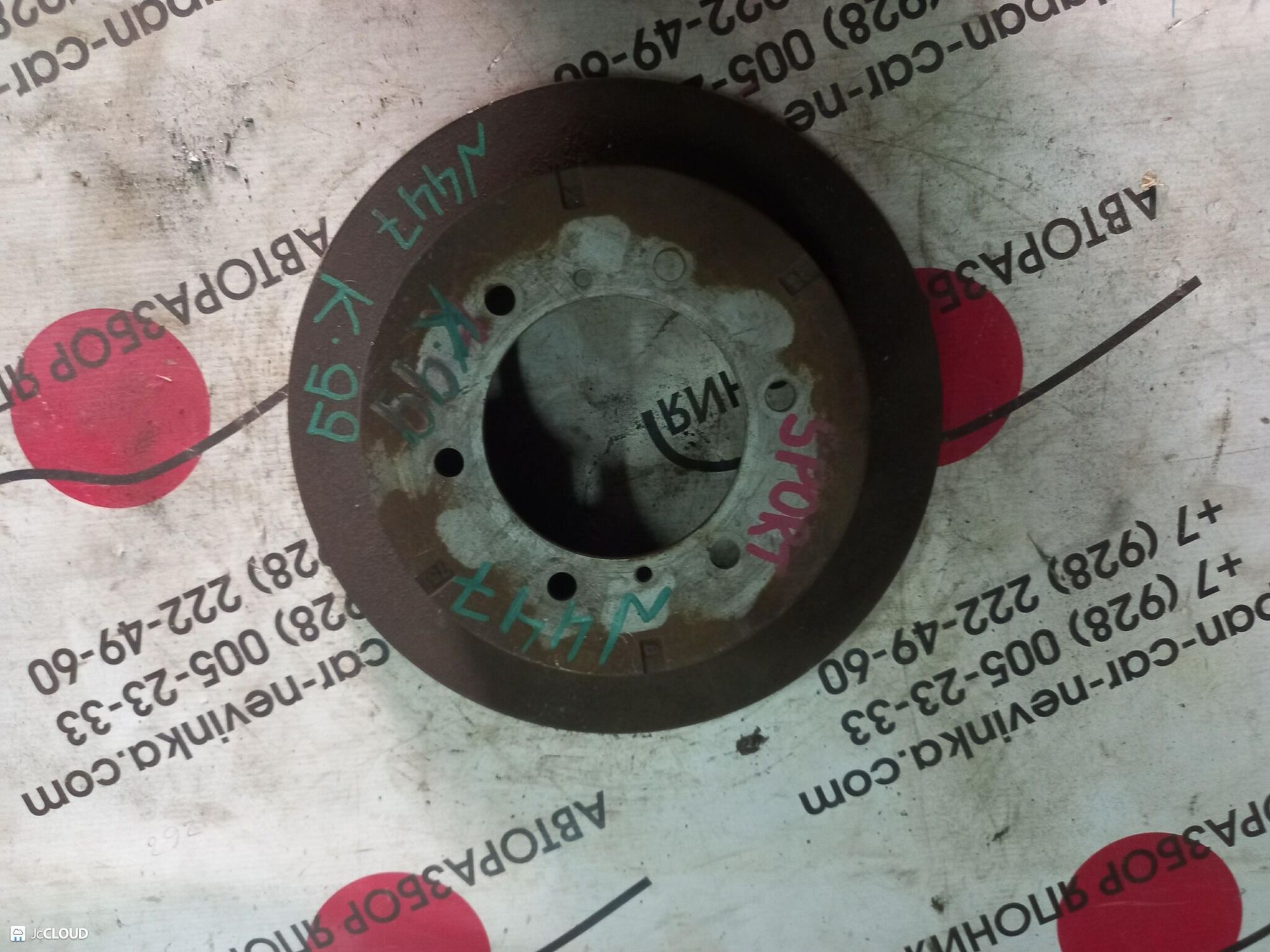 447 тормозной диск MITSUBISHI PAJERO SPORT K99W, 2500 рублей, Невинномысск