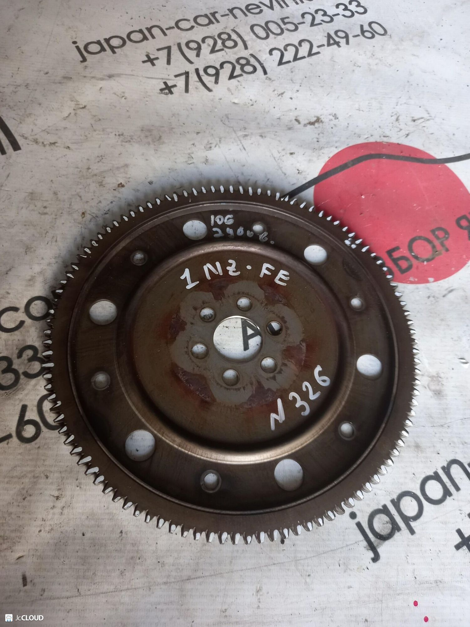 326 Венец маховика TOYOTA COROLLA  RUNX NZE121 1NZ, 5000 рублей, Невинномысск