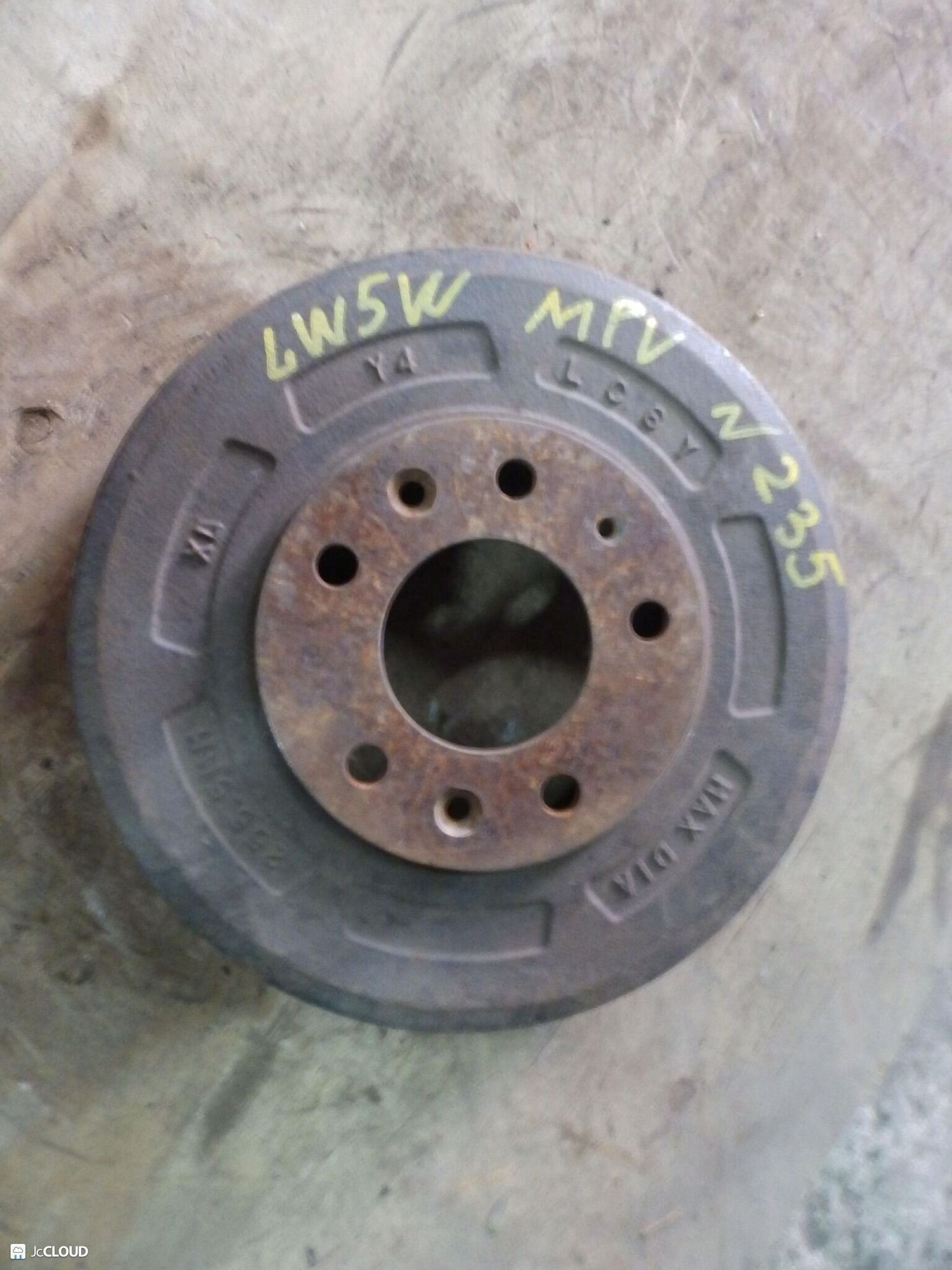 235 Барабан тормозной задний MAZDA MPV LW5W, 1 рублей, Невинномысск