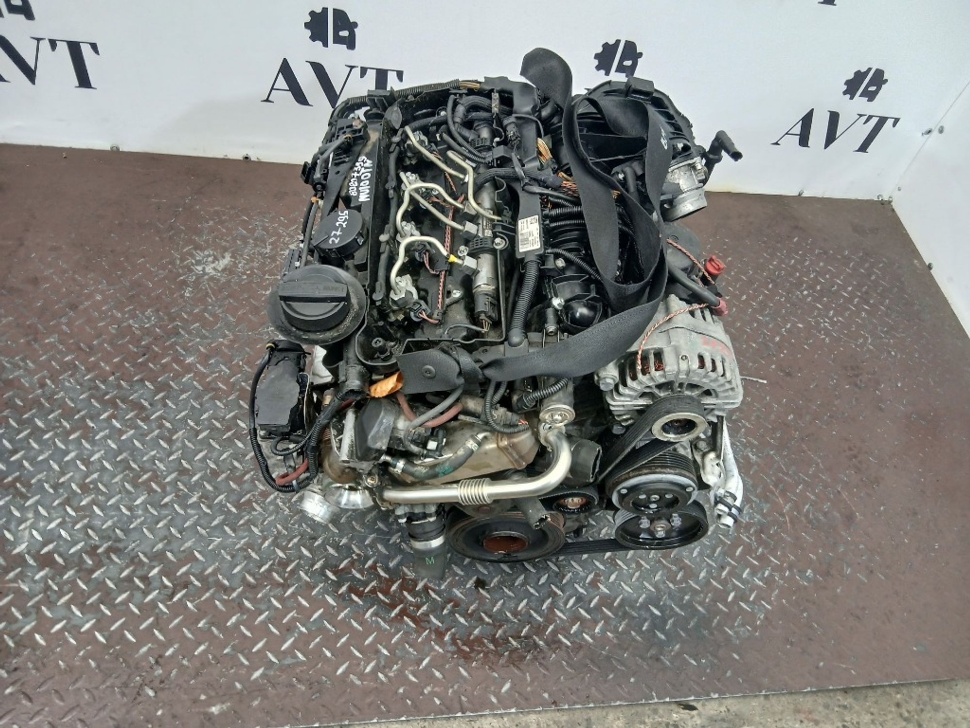 Двигатель BMW X3 E83 N47D20A N47D20A, 130000 рублей, Москва