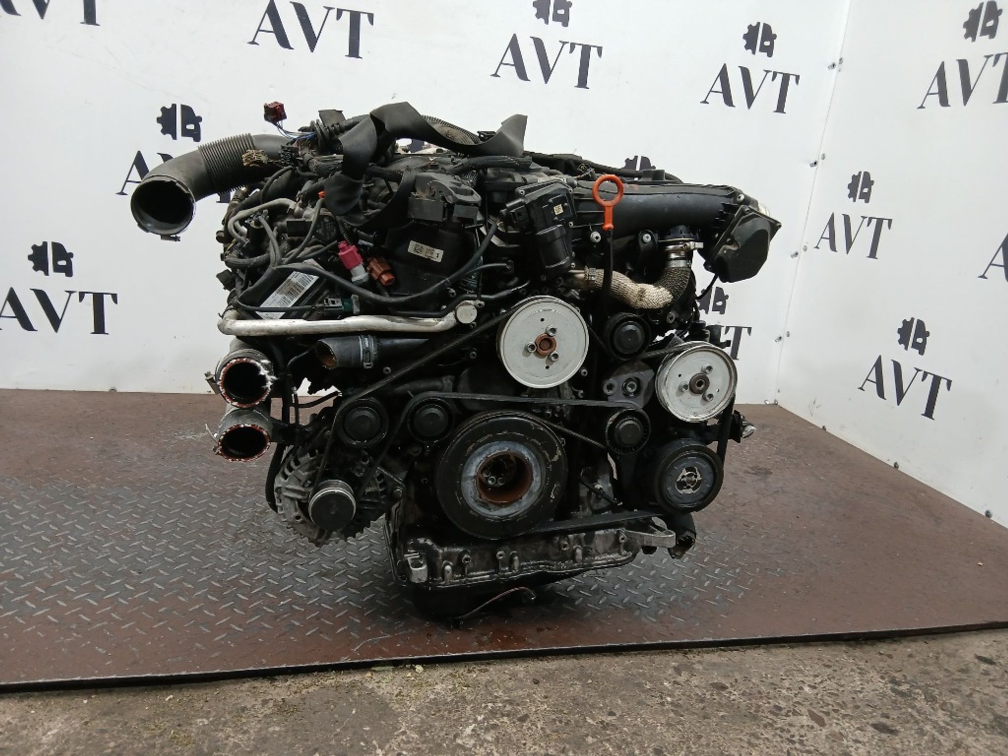 Двигатель Audi Q7 4L CJG CJG, 360000 рублей, Москва