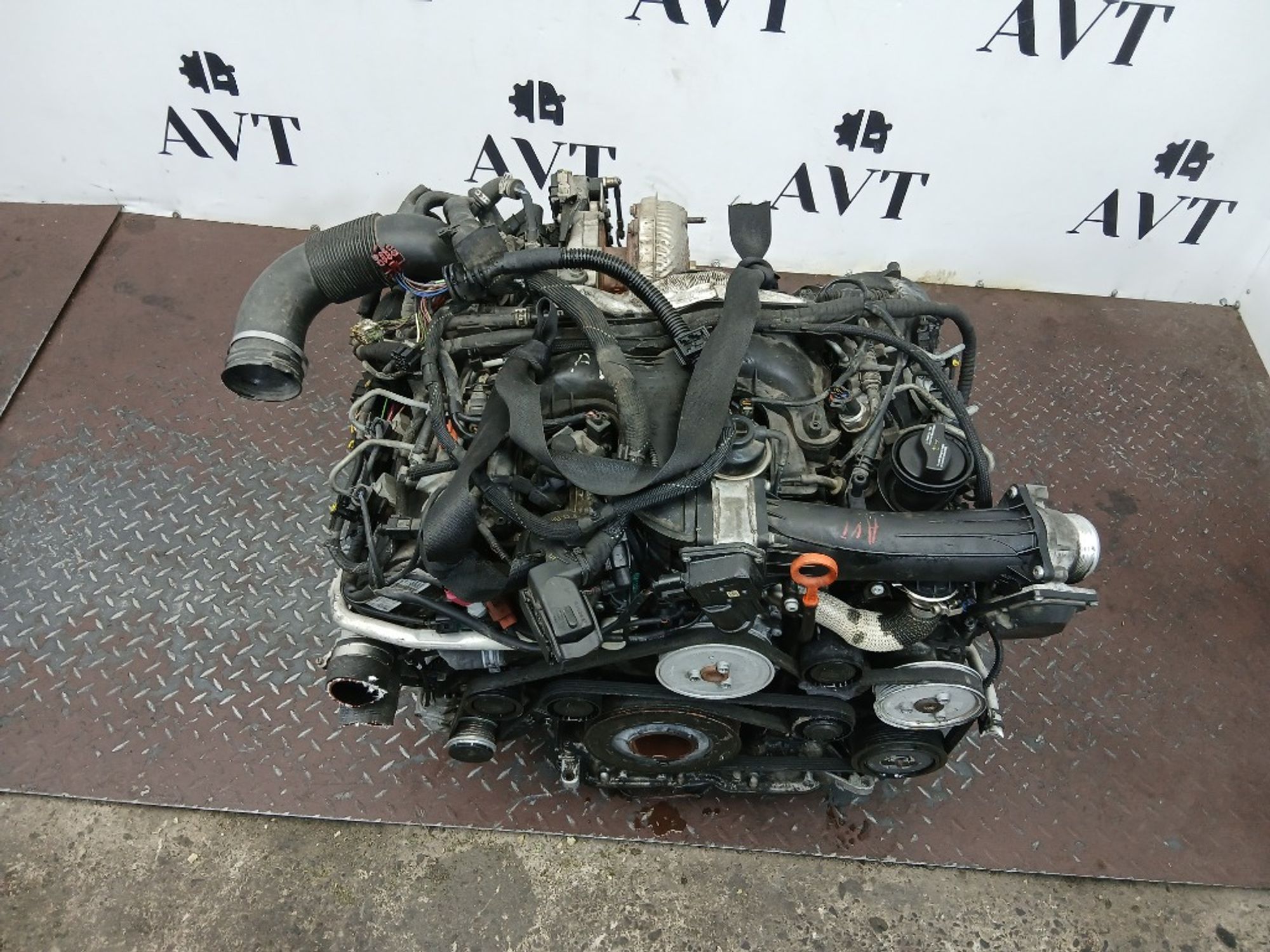 Двигатель Audi Q7 4L CJG CJG, 360000 рублей, Москва