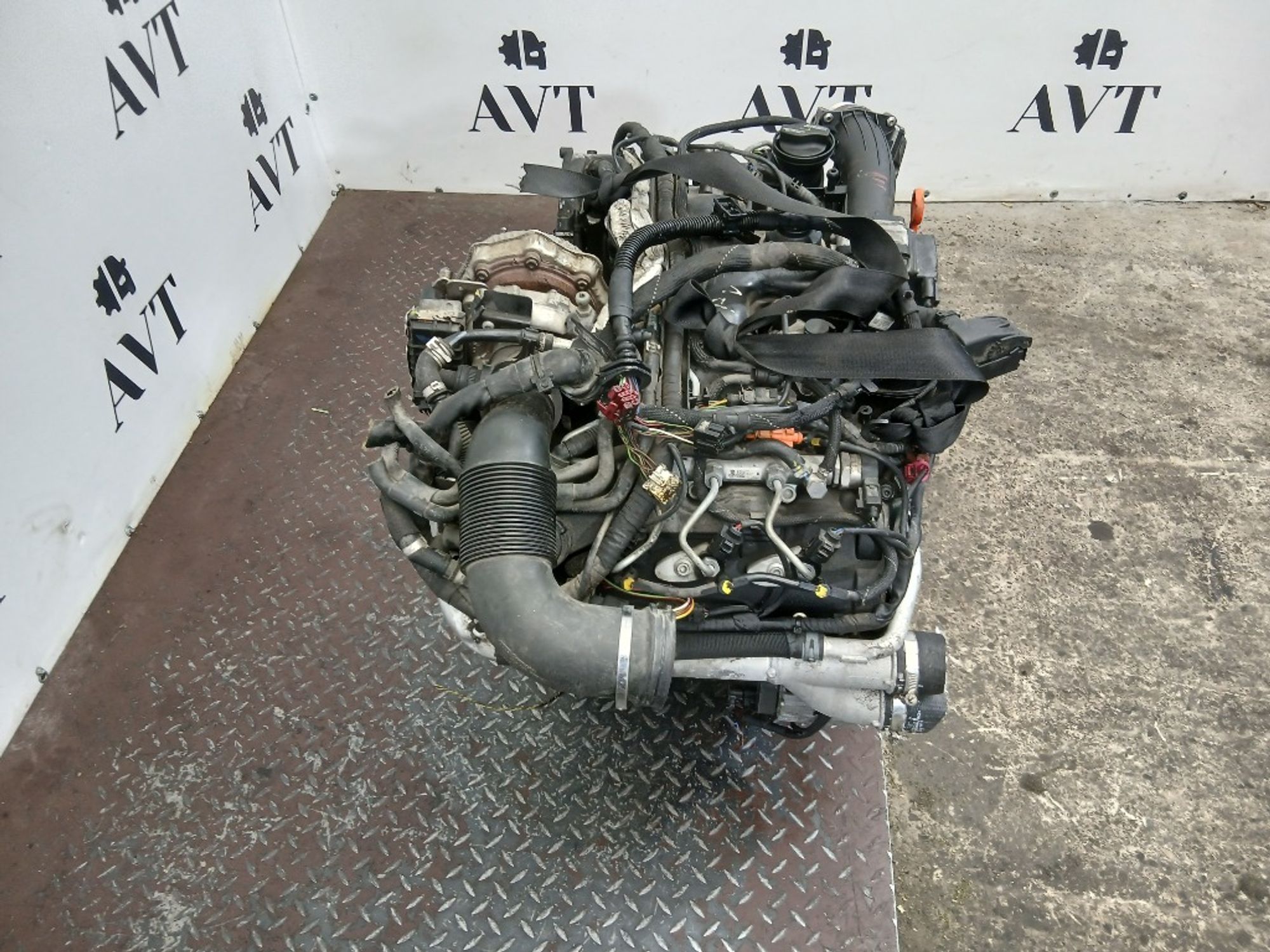 Двигатель Audi Q7 4L CJG CJG, 360000 рублей, Москва