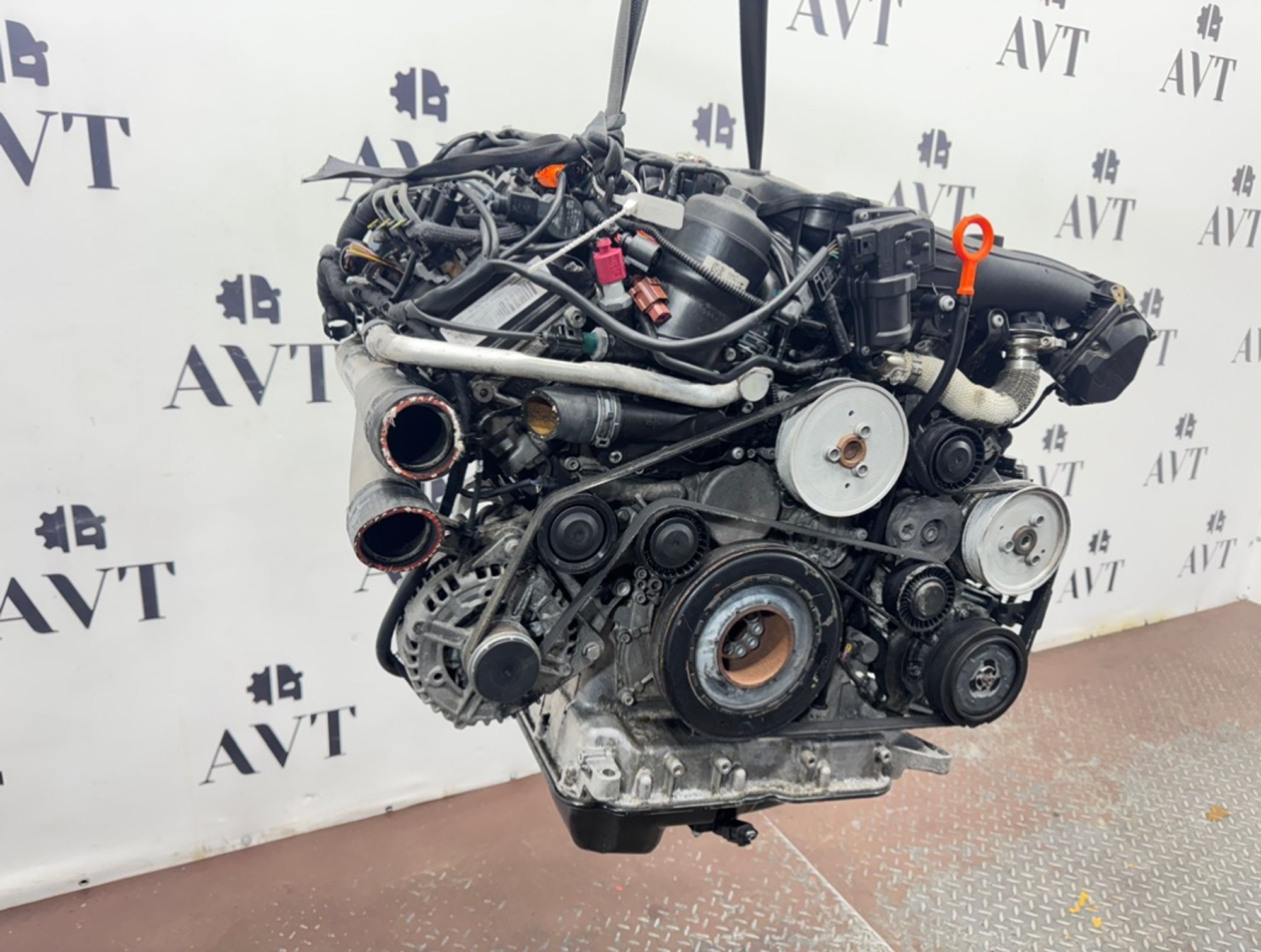 Двигатель Audi Q7 4L CJG CJG, 360000 рублей, Москва