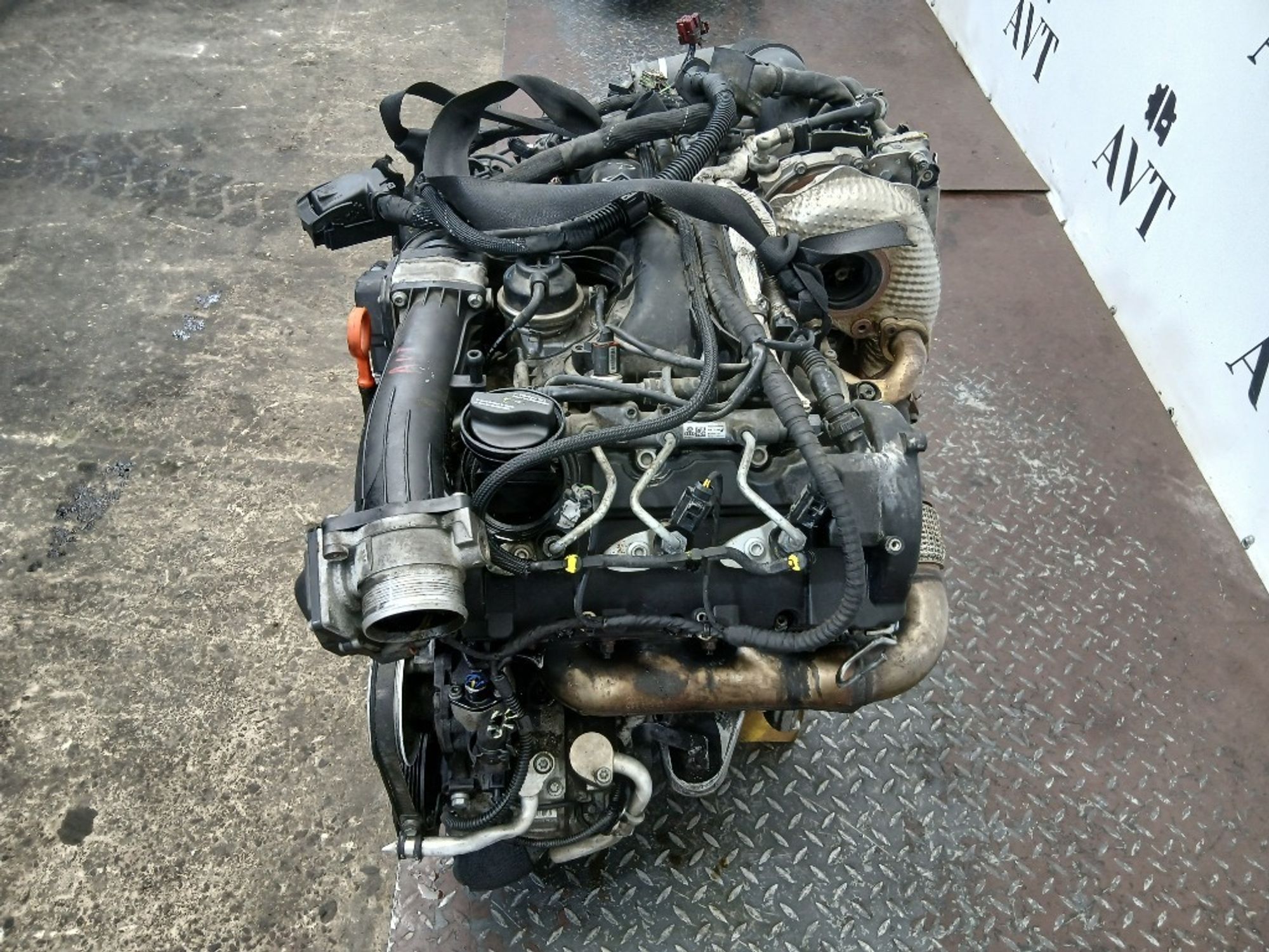 Двигатель Audi Q7 4L CJG CJG, 360000 рублей, Москва